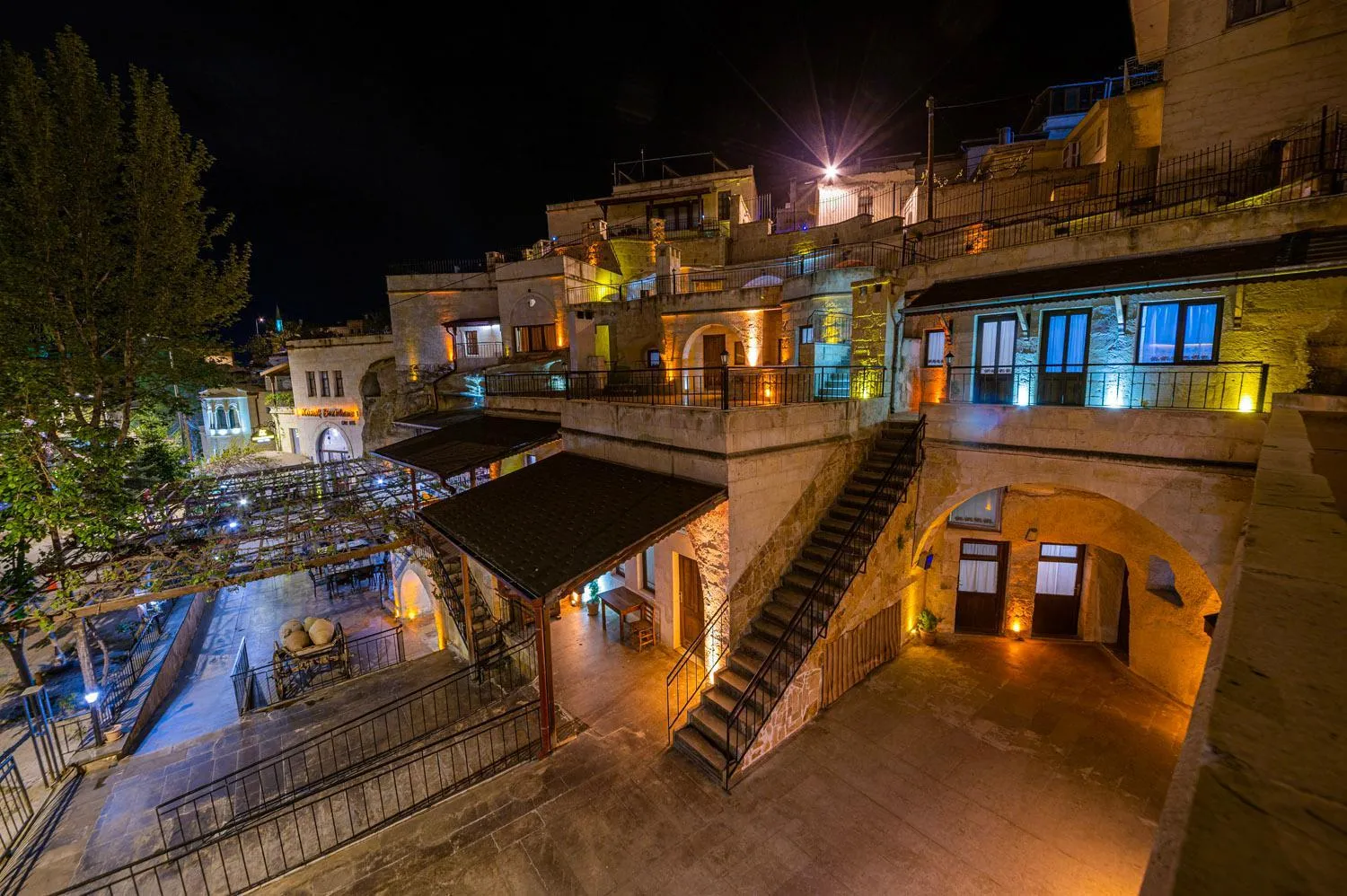 City view in Konak Bezirhane Cave Otel