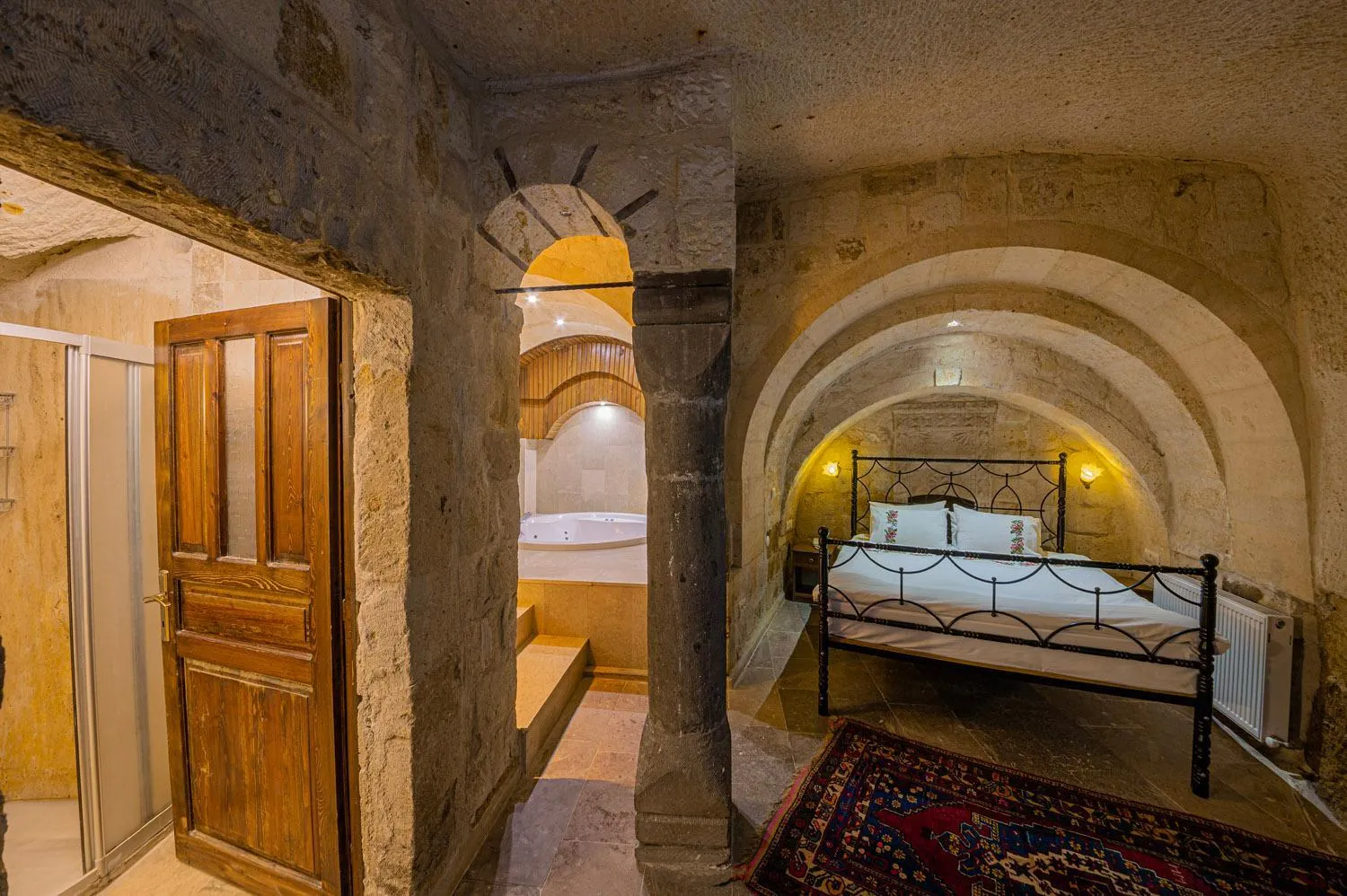 Bedroom, Bed in Konak Bezirhane Cave Otel