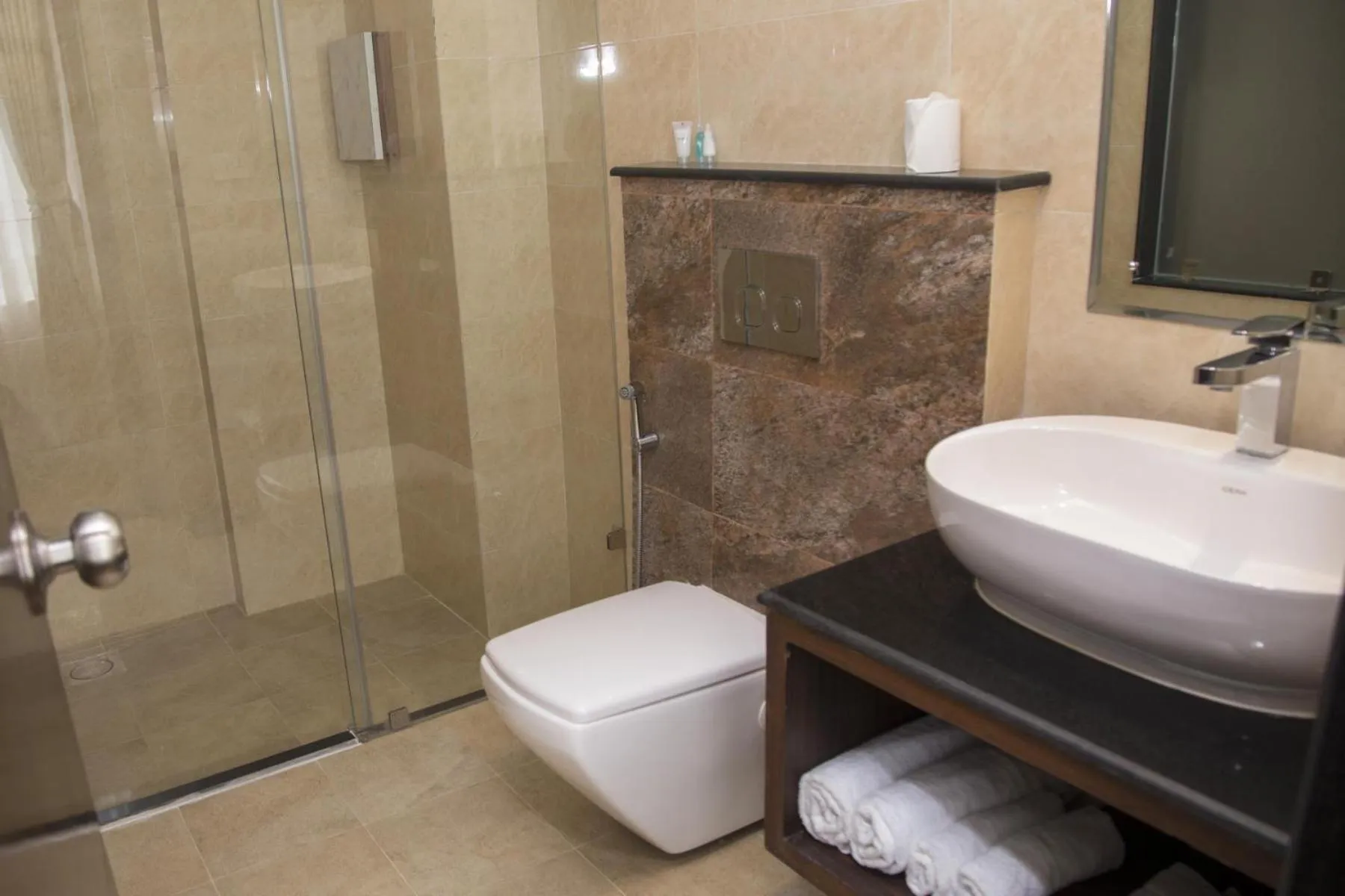 Toilet in Hotel Tradition and Spa