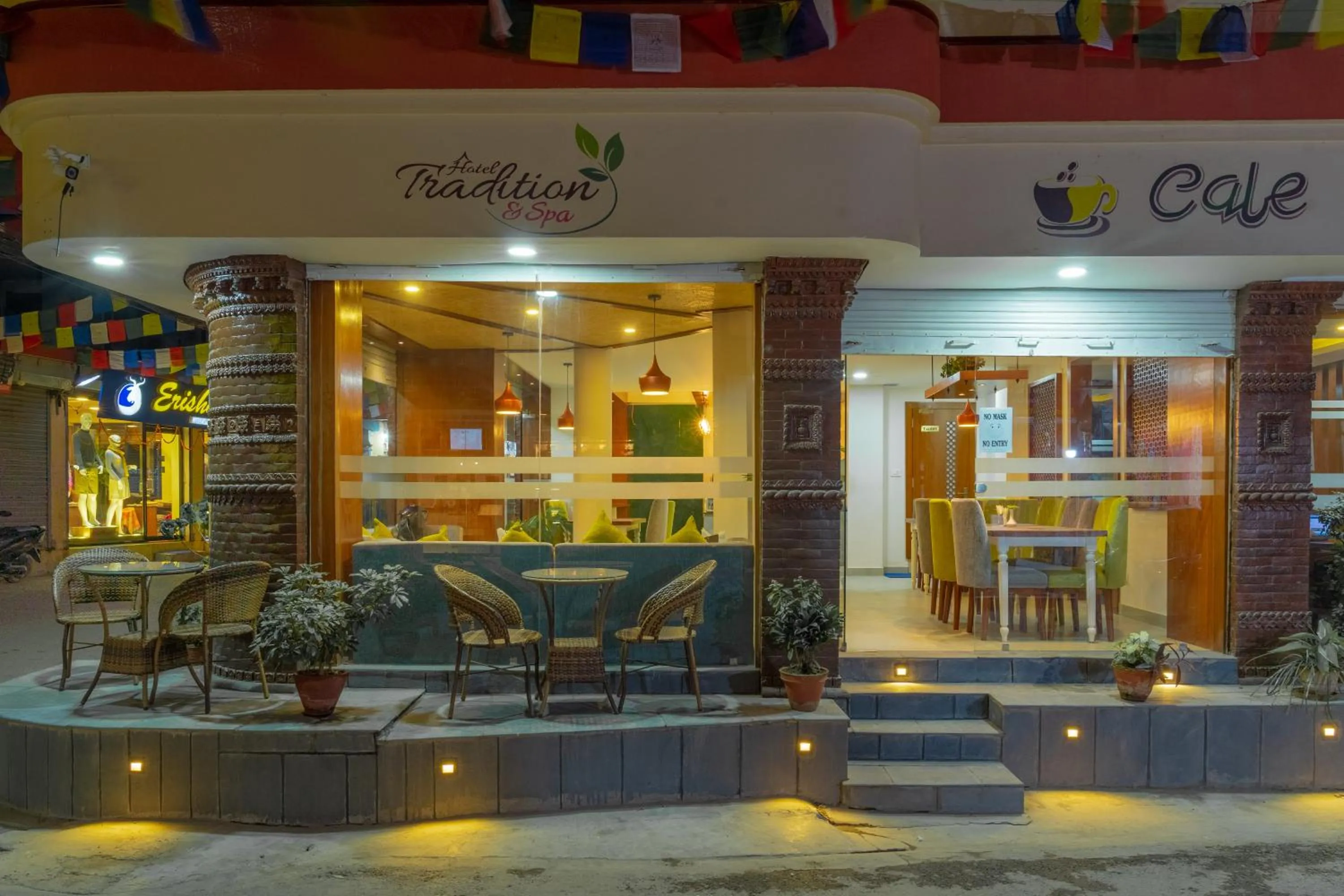 Facade/entrance in Hotel Tradition and Spa