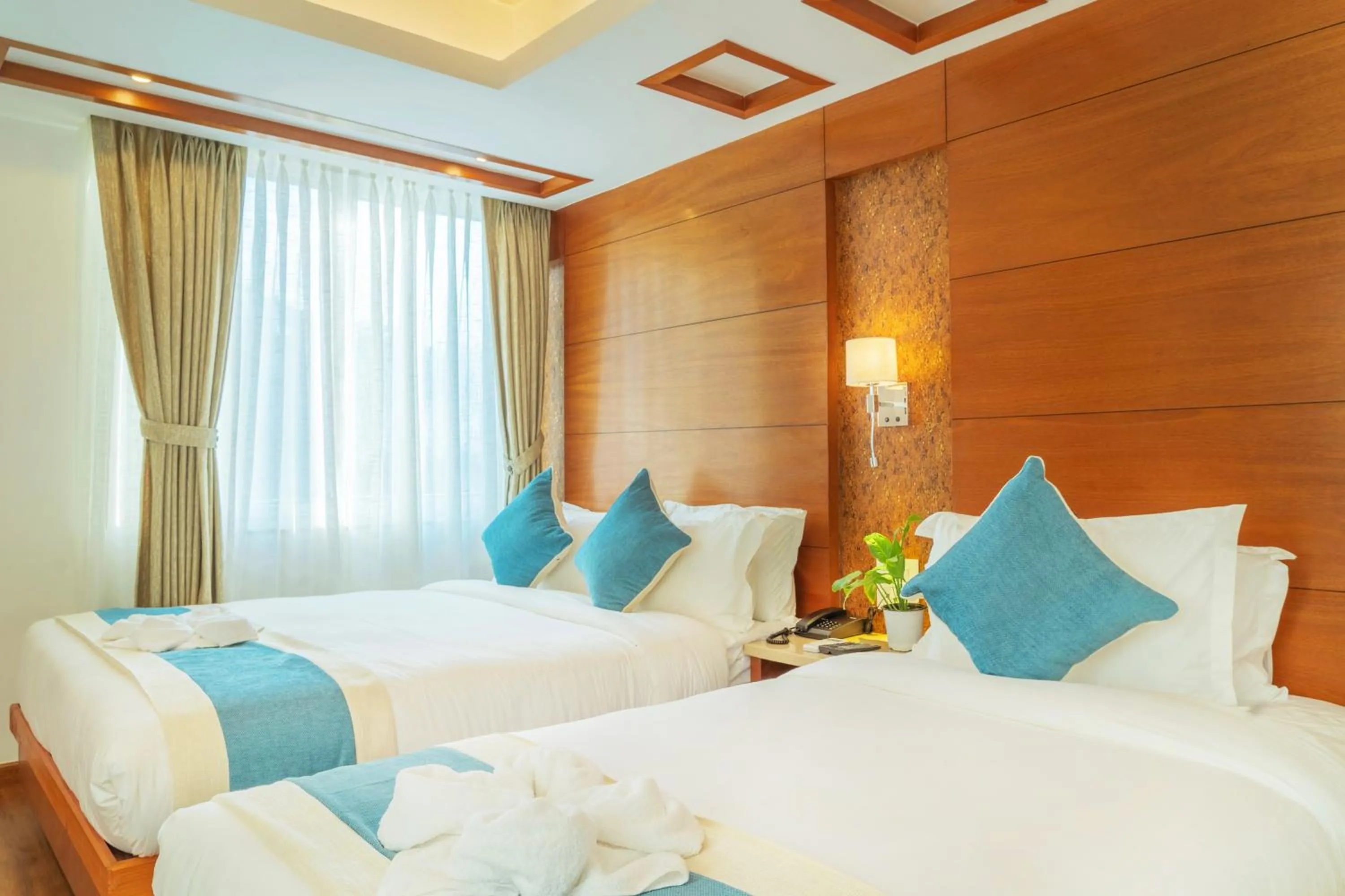 Bedroom, Bed in Hotel Tradition and Spa