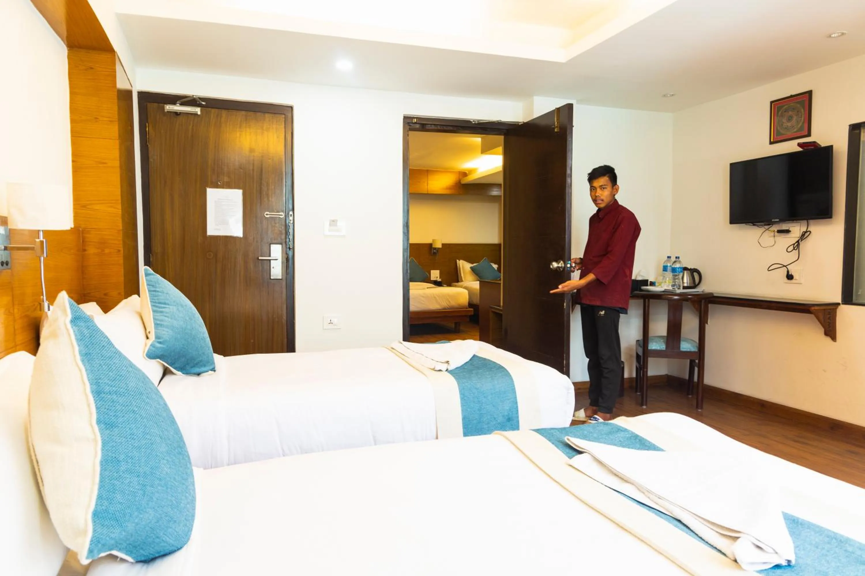 Bedroom, Bed in Hotel Tradition and Spa