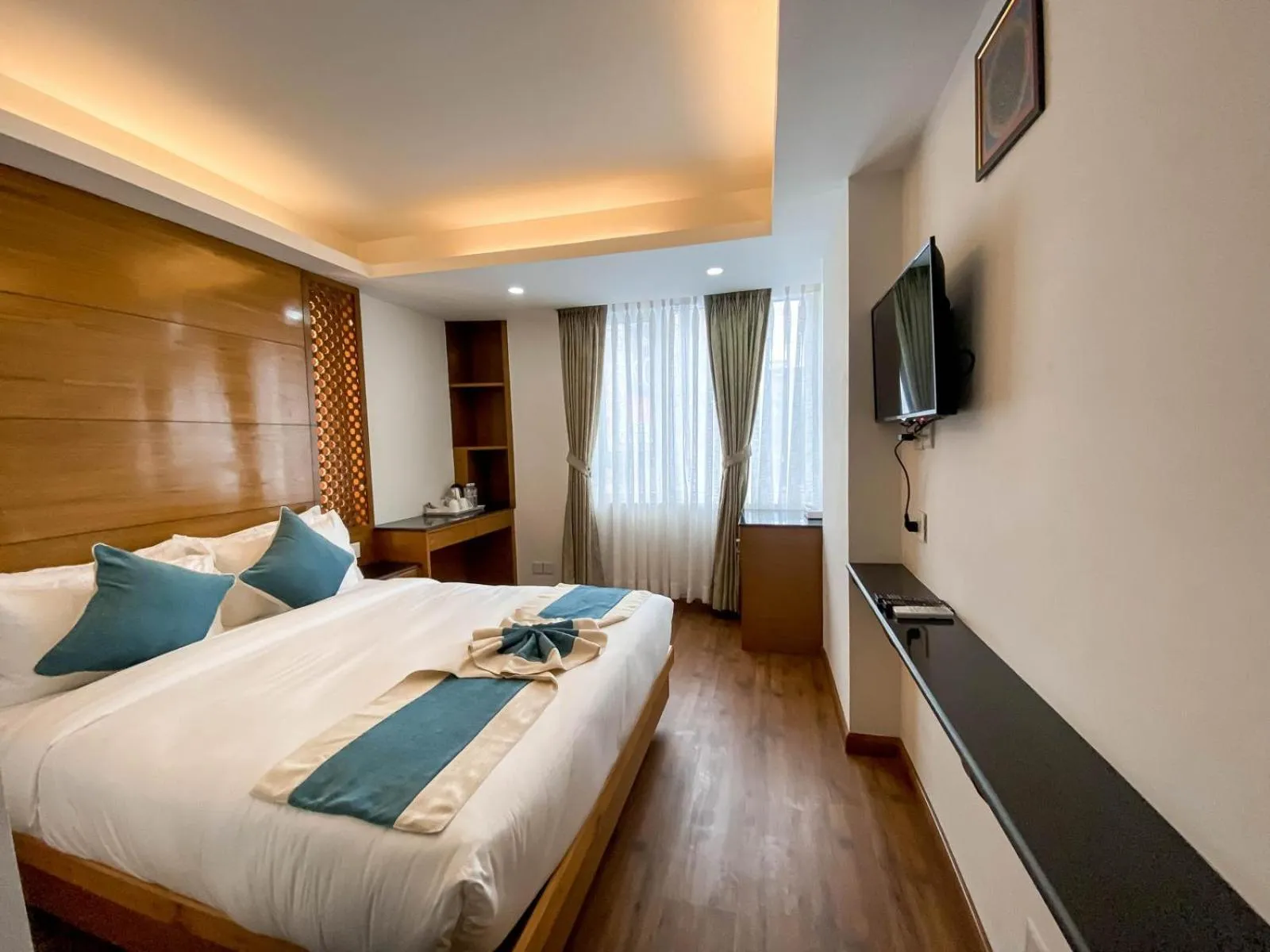 Bed in Hotel Tradition and Spa