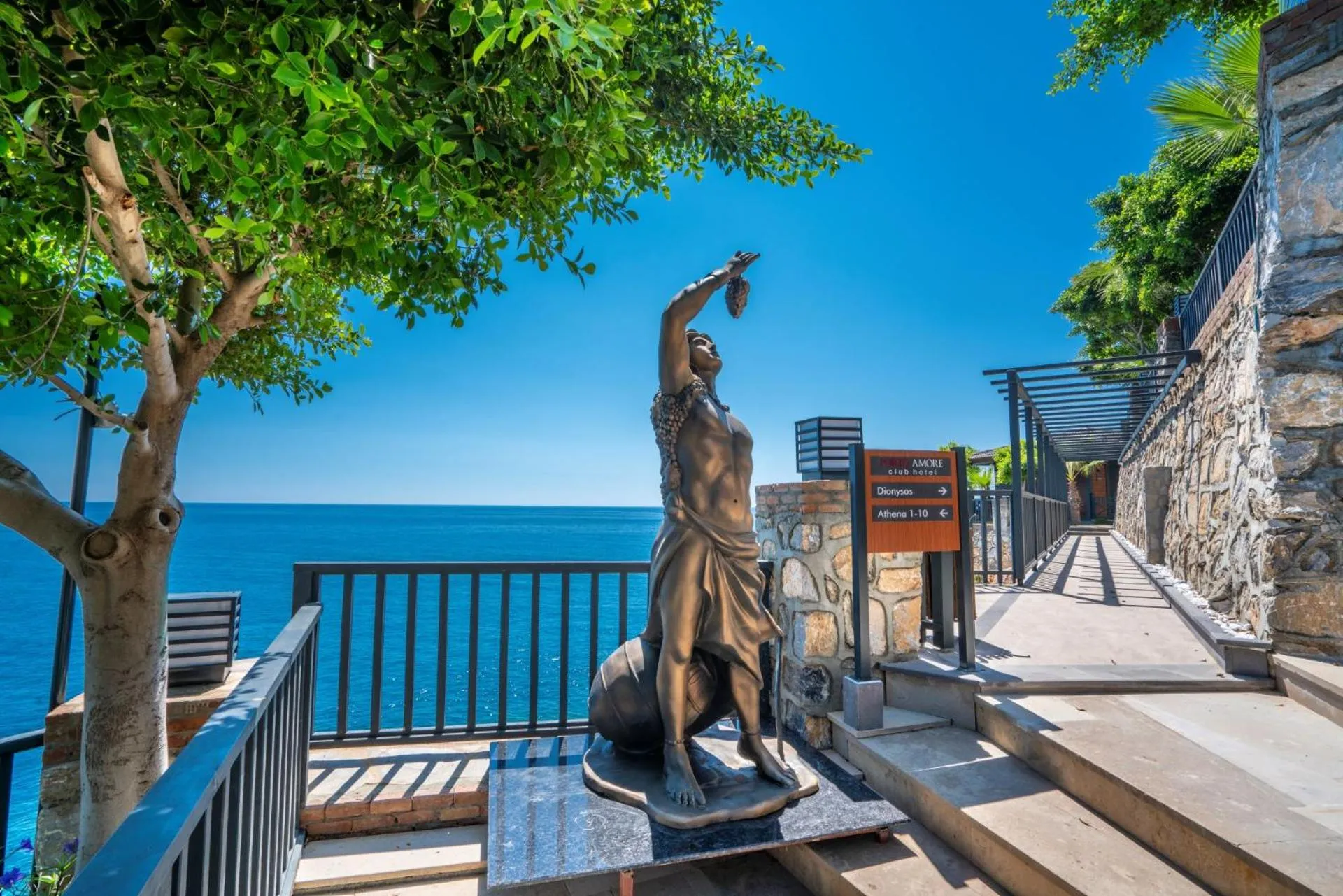 Sea view in Porto Amore Club Hotel