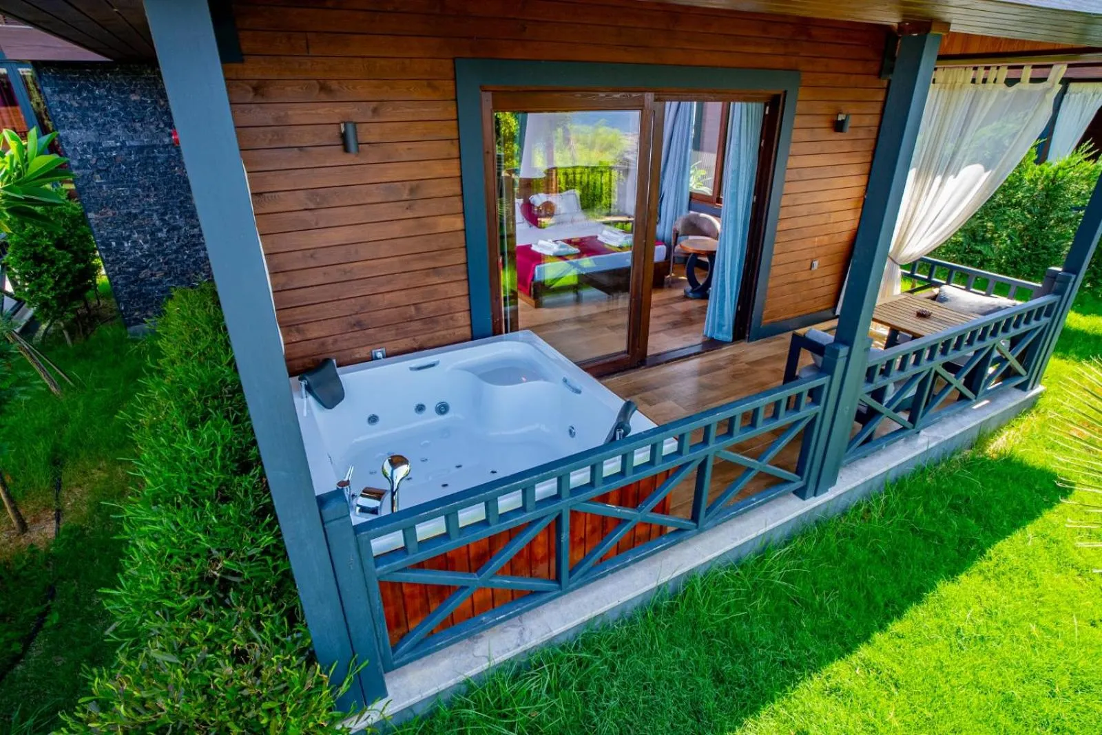 Patio in Porto Amore Club Hotel