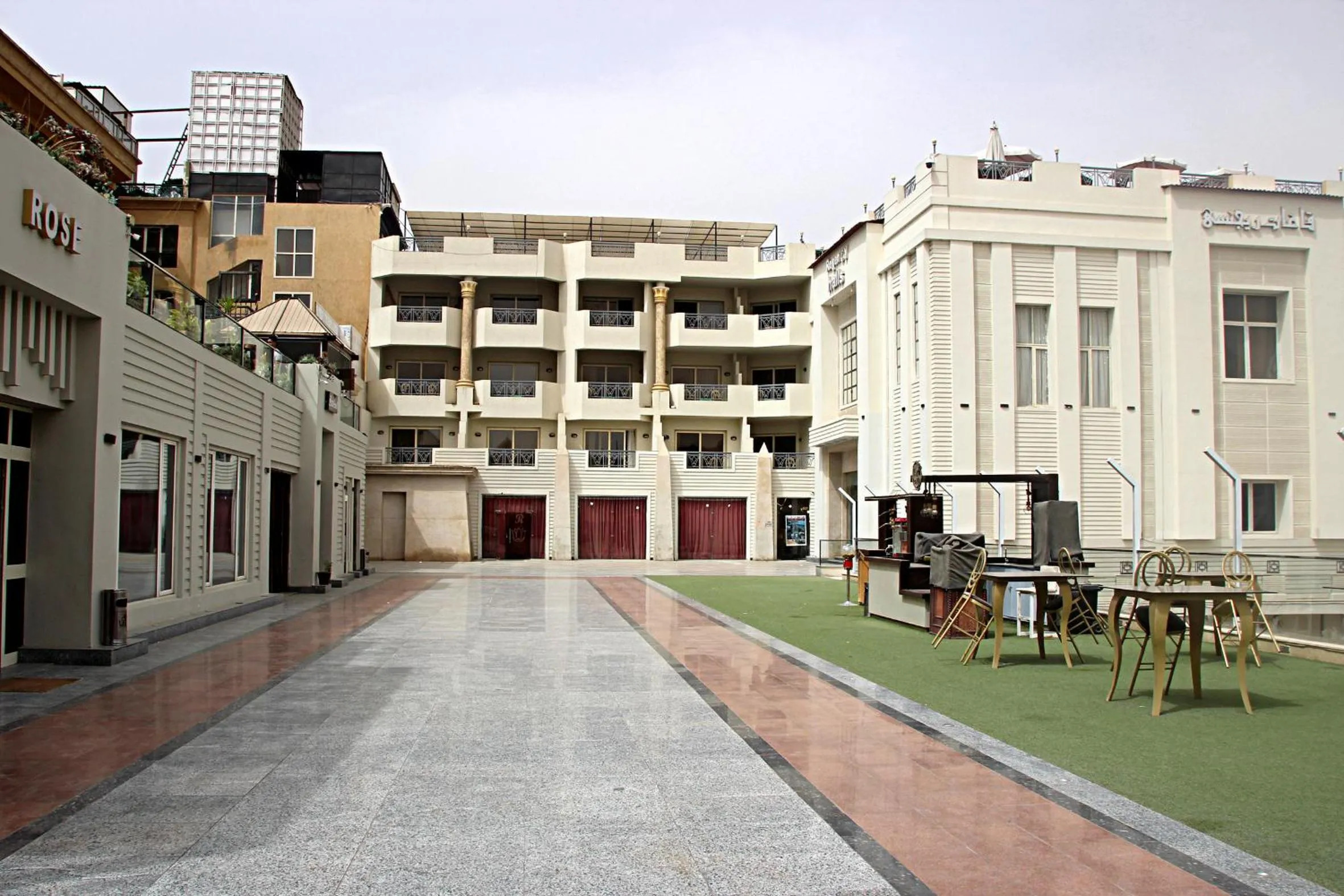 Property building in Regency Pyramids Hotel