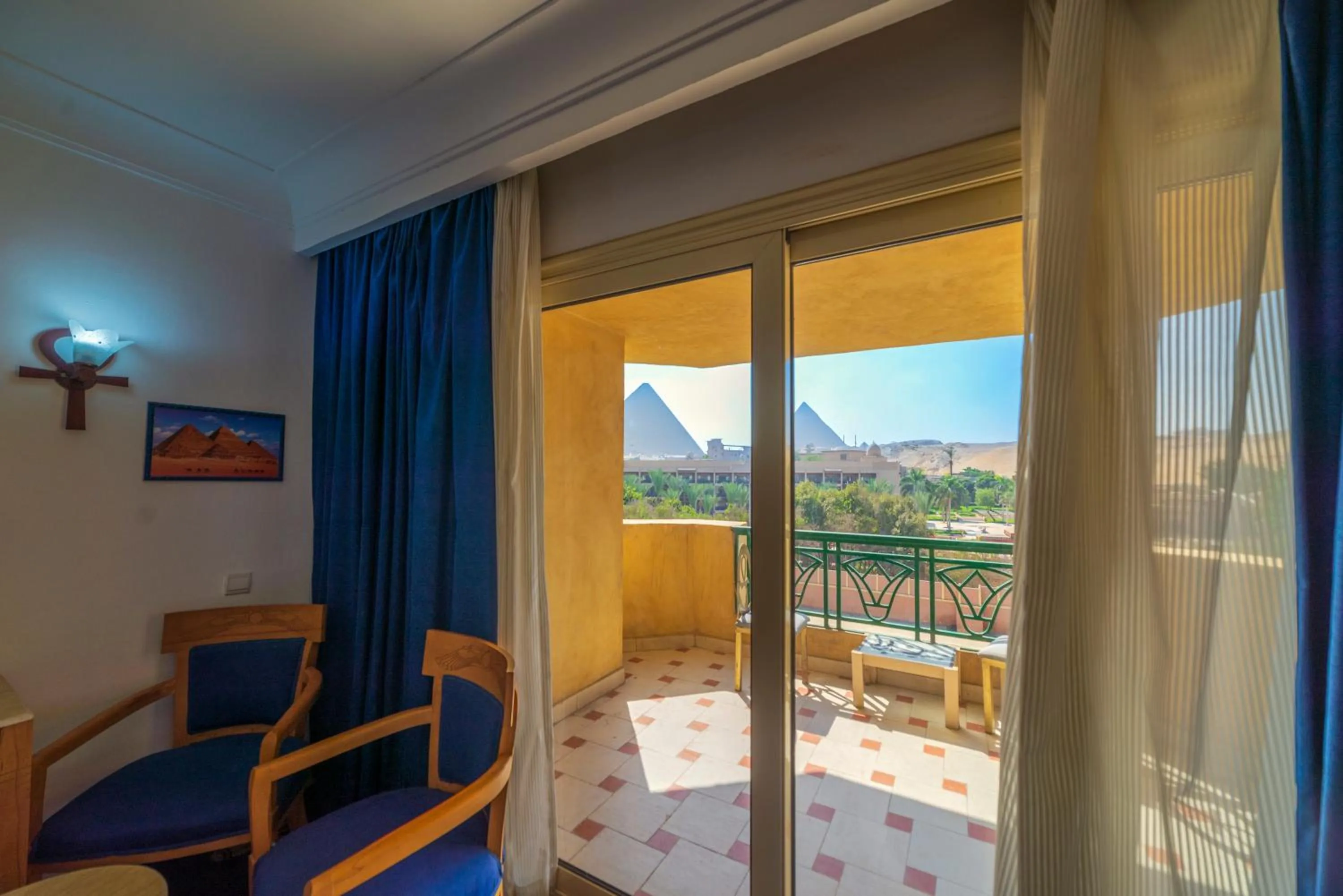 Natural landscape in Regency Pyramids Hotel