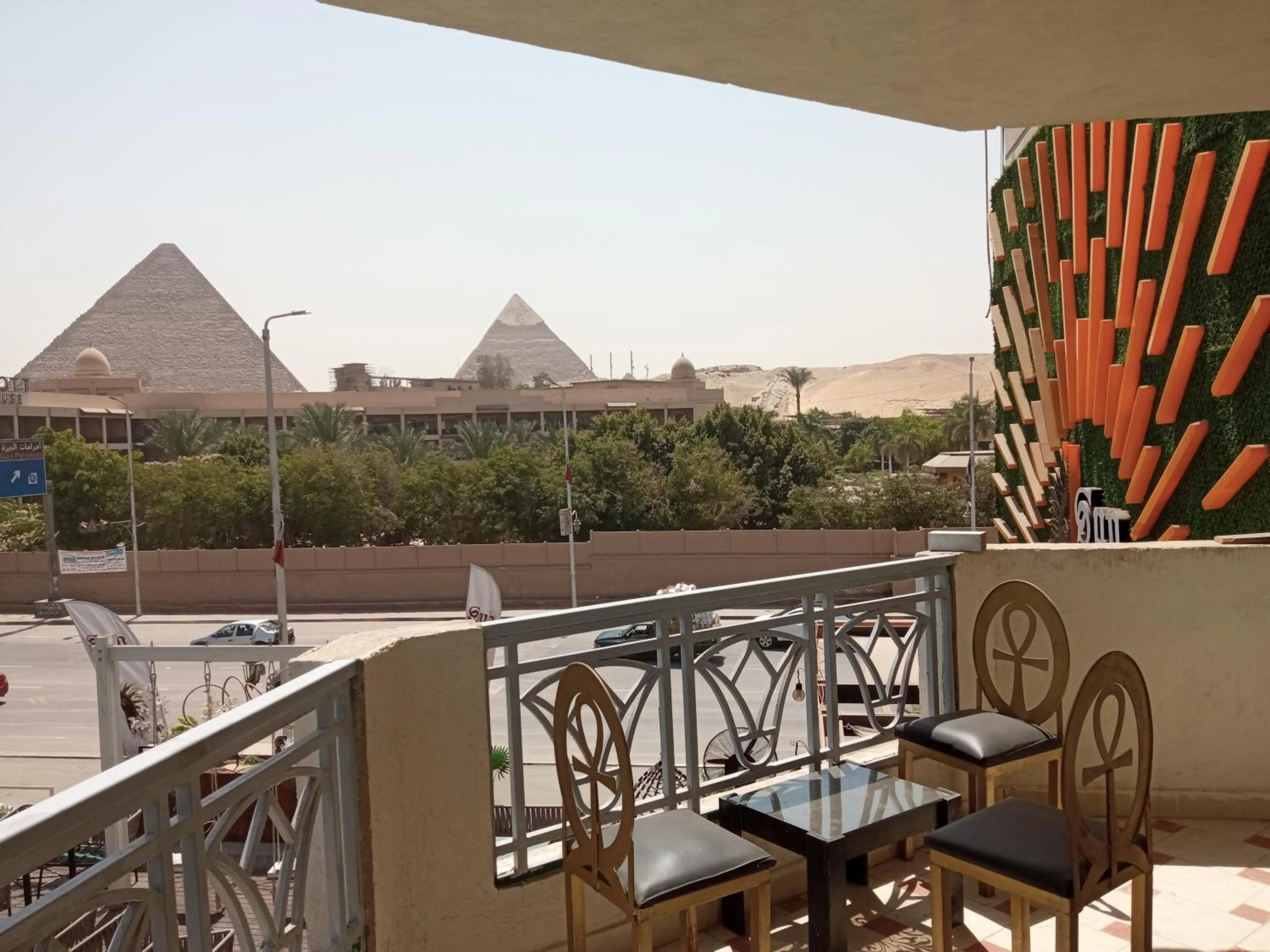 Balcony/Terrace in Regency Pyramids Hotel
