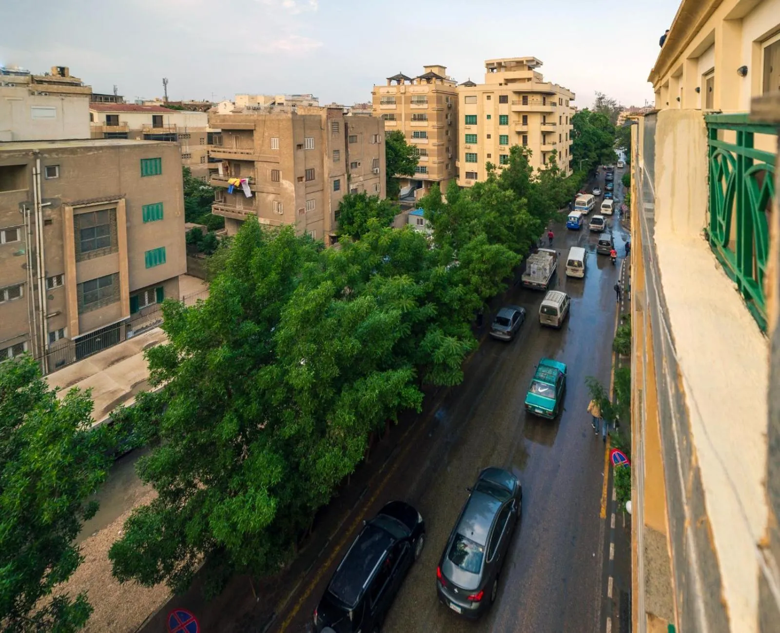 Street view in Regency Pyramids Hotel