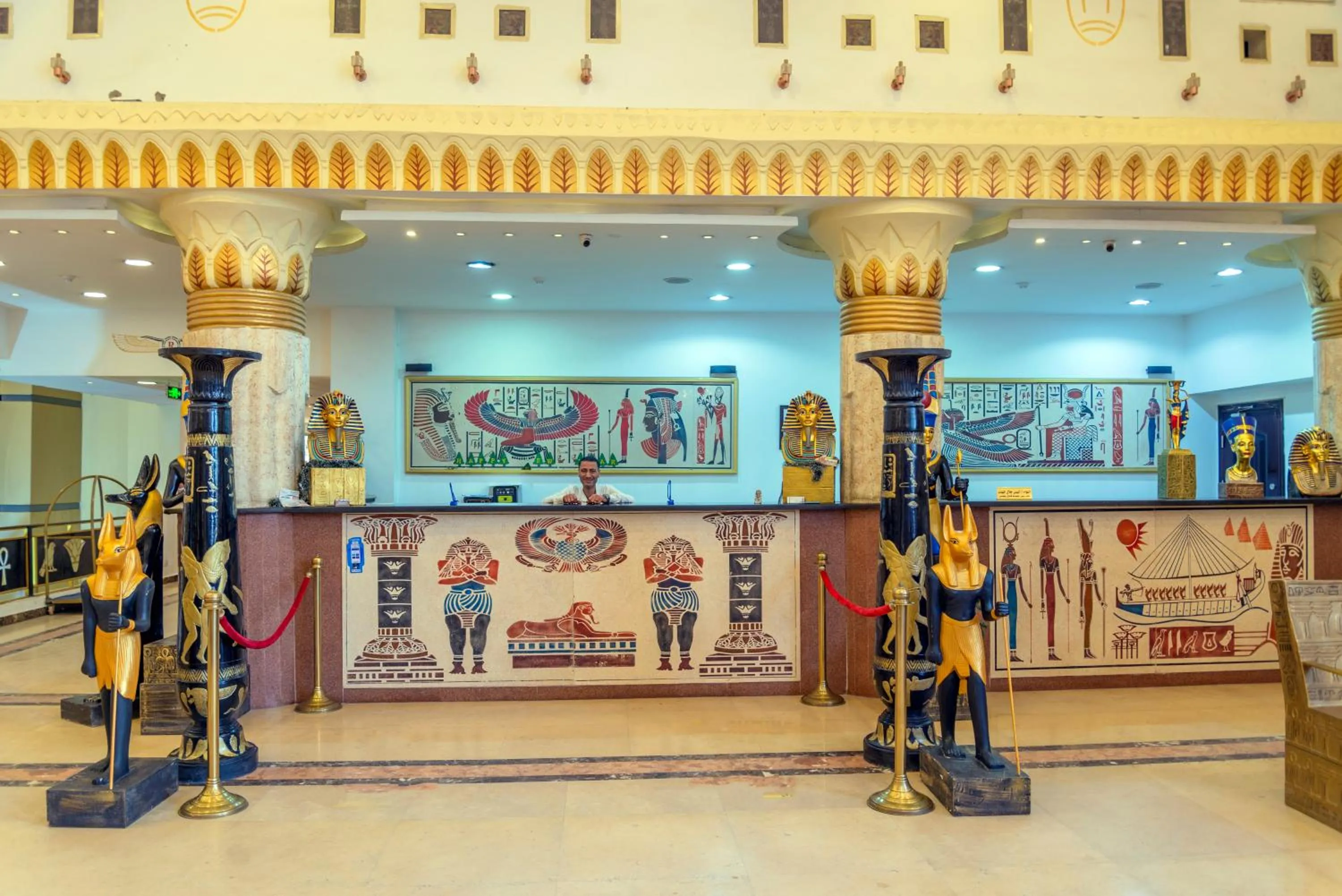 Lobby or reception in Regency Pyramids Hotel