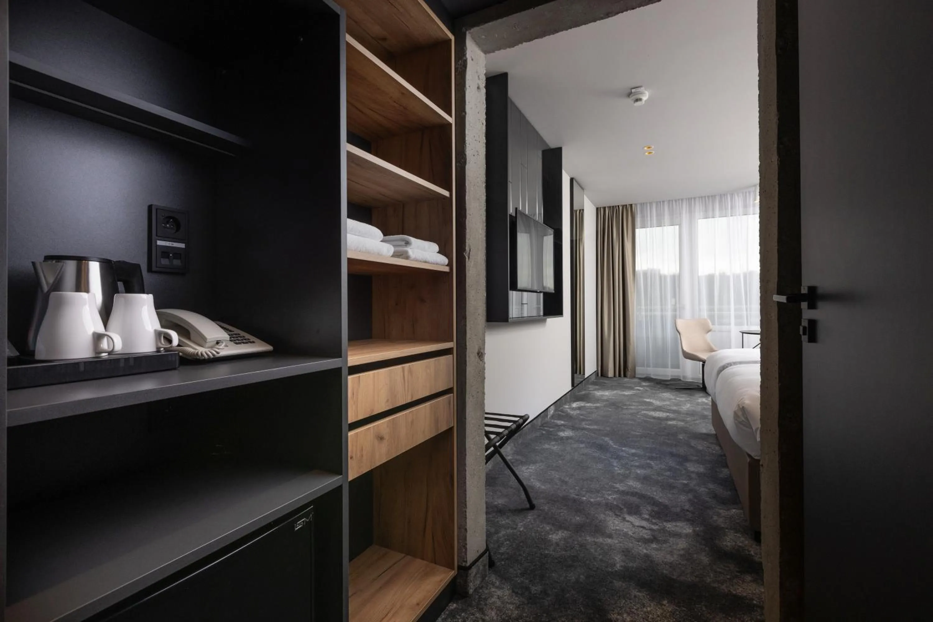 Coffee/tea facilities, Bed in OREA Congress Hotel Brno