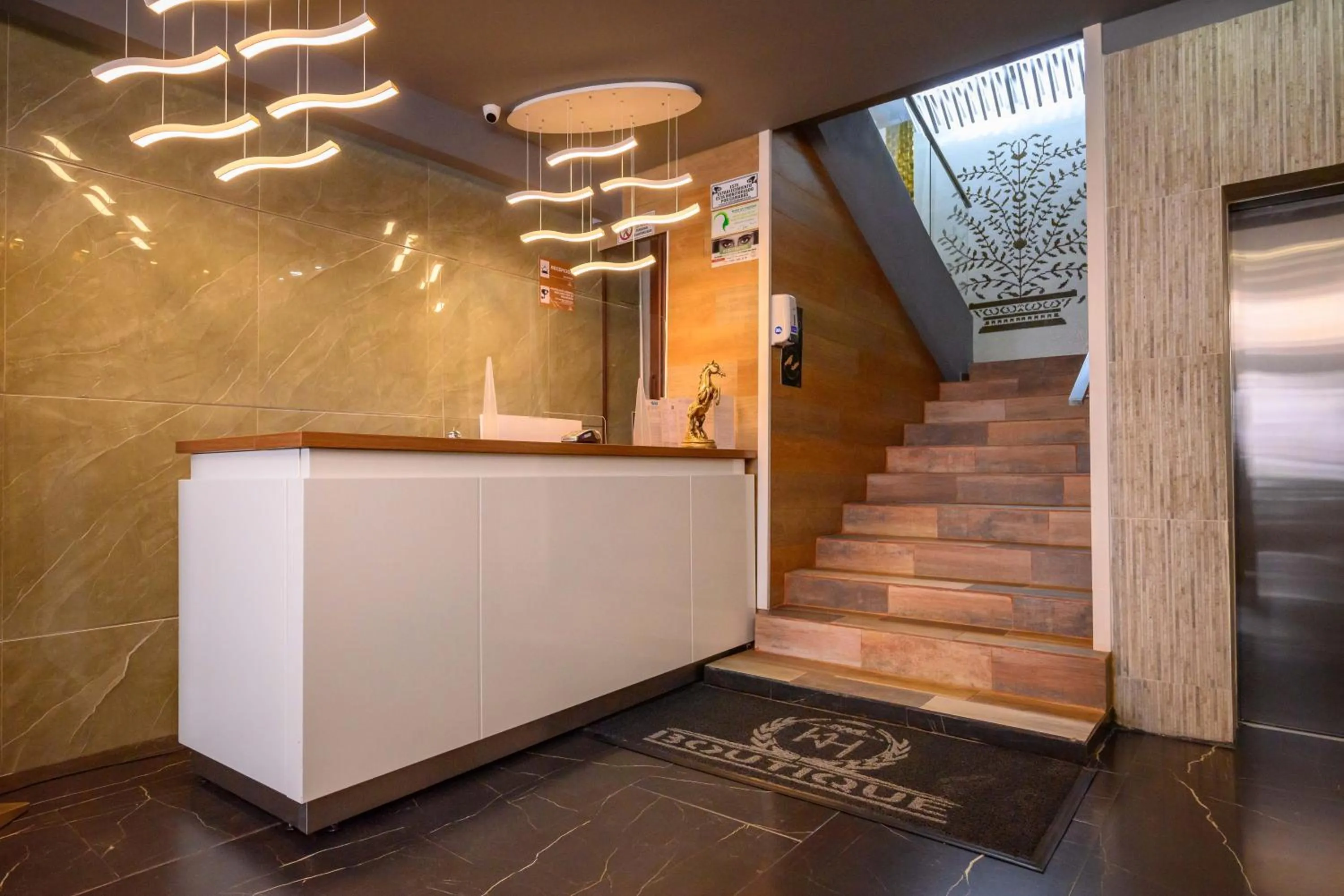 Lobby or reception in KH Hotel Boutique