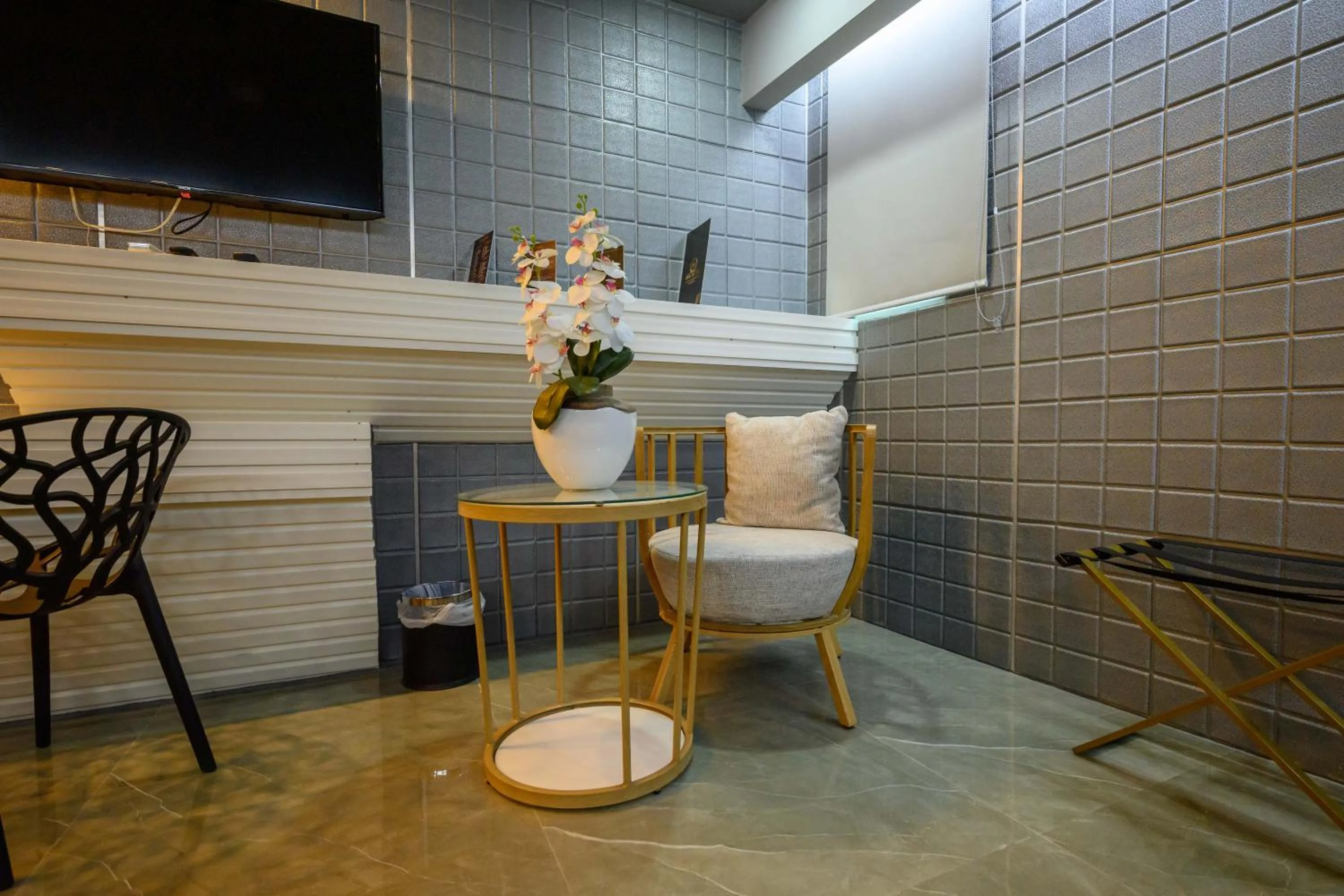 Seating area in KH Hotel Boutique