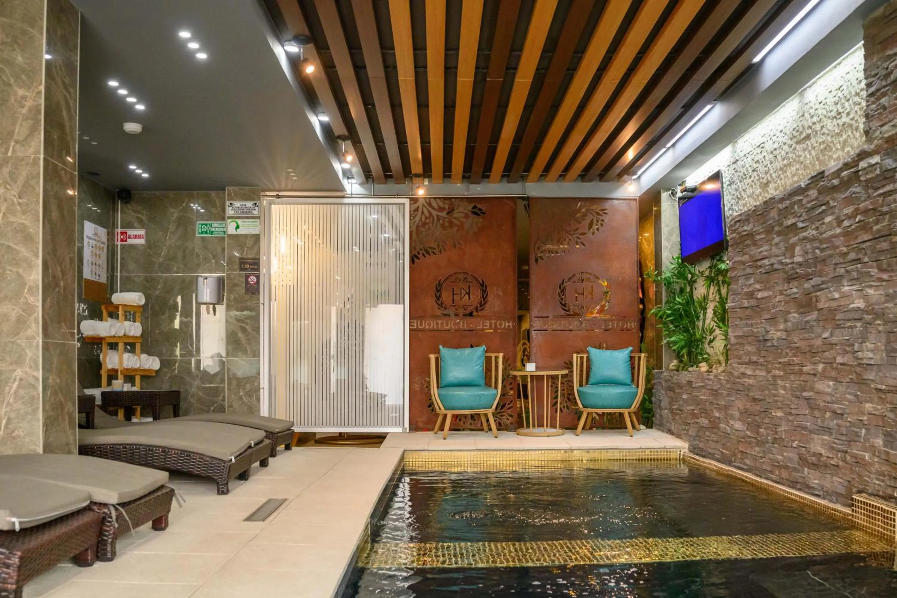 Pool view in KH Hotel Boutique