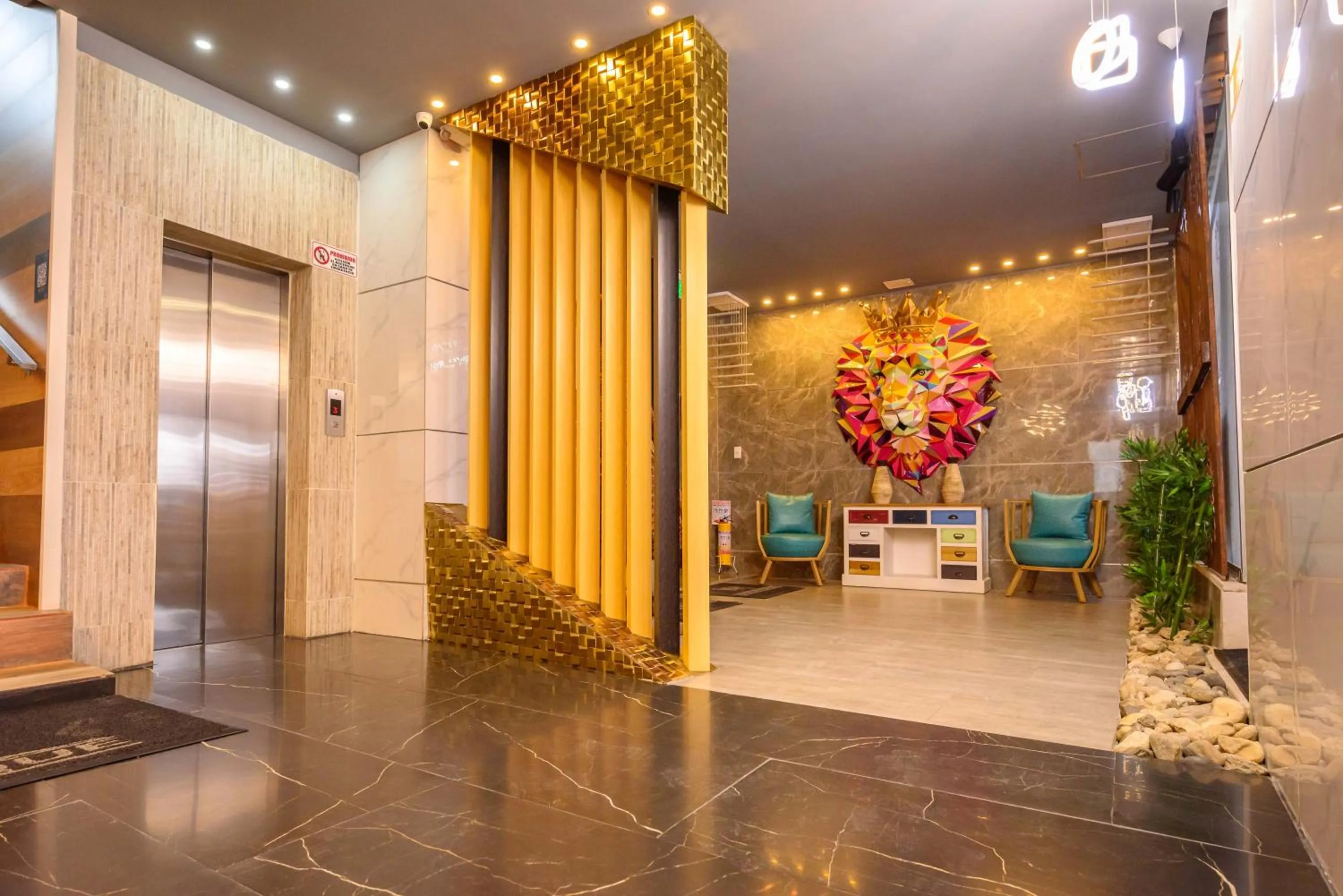 Lobby or reception in KH Hotel Boutique