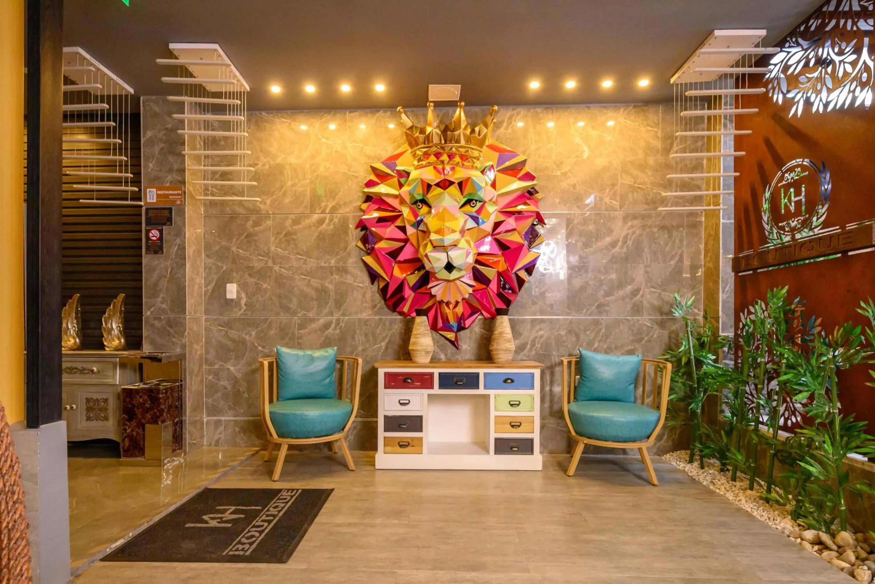 Lobby or reception in KH Hotel Boutique