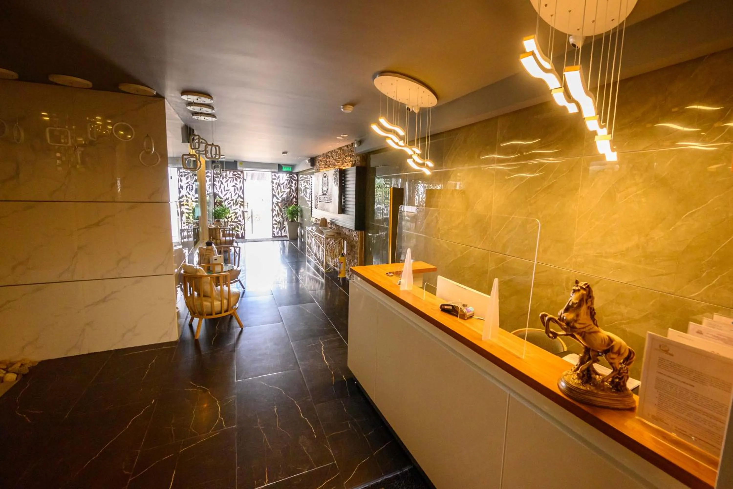 Lobby or reception in KH Hotel Boutique