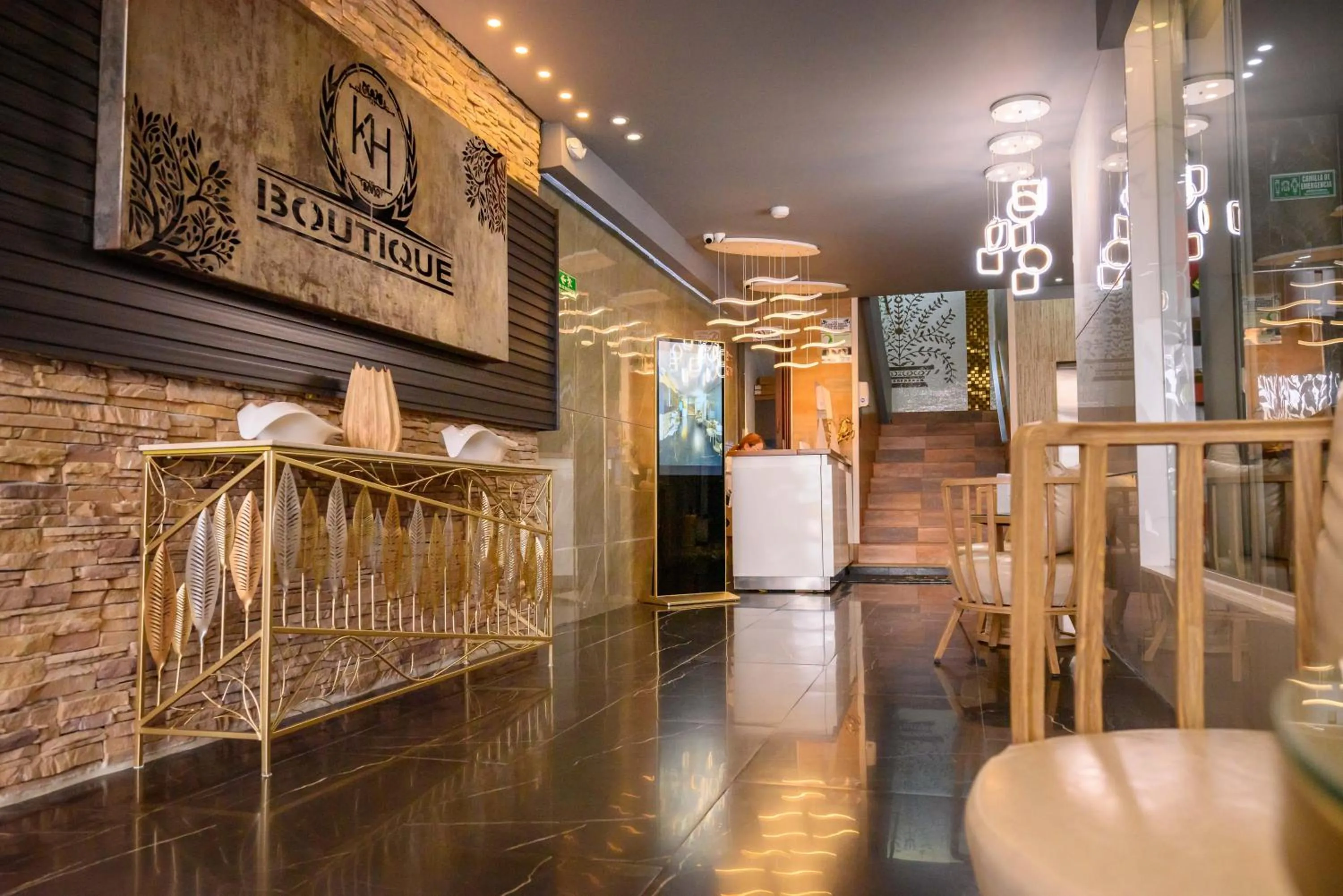 Lobby or reception in KH Hotel Boutique