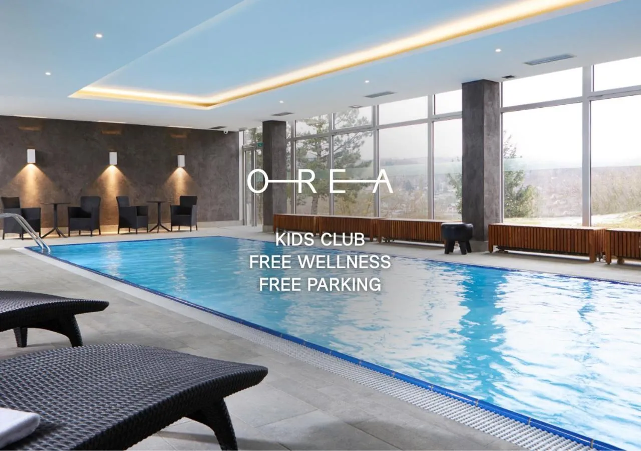 Swimming pool in OREA Resort Santon Brno