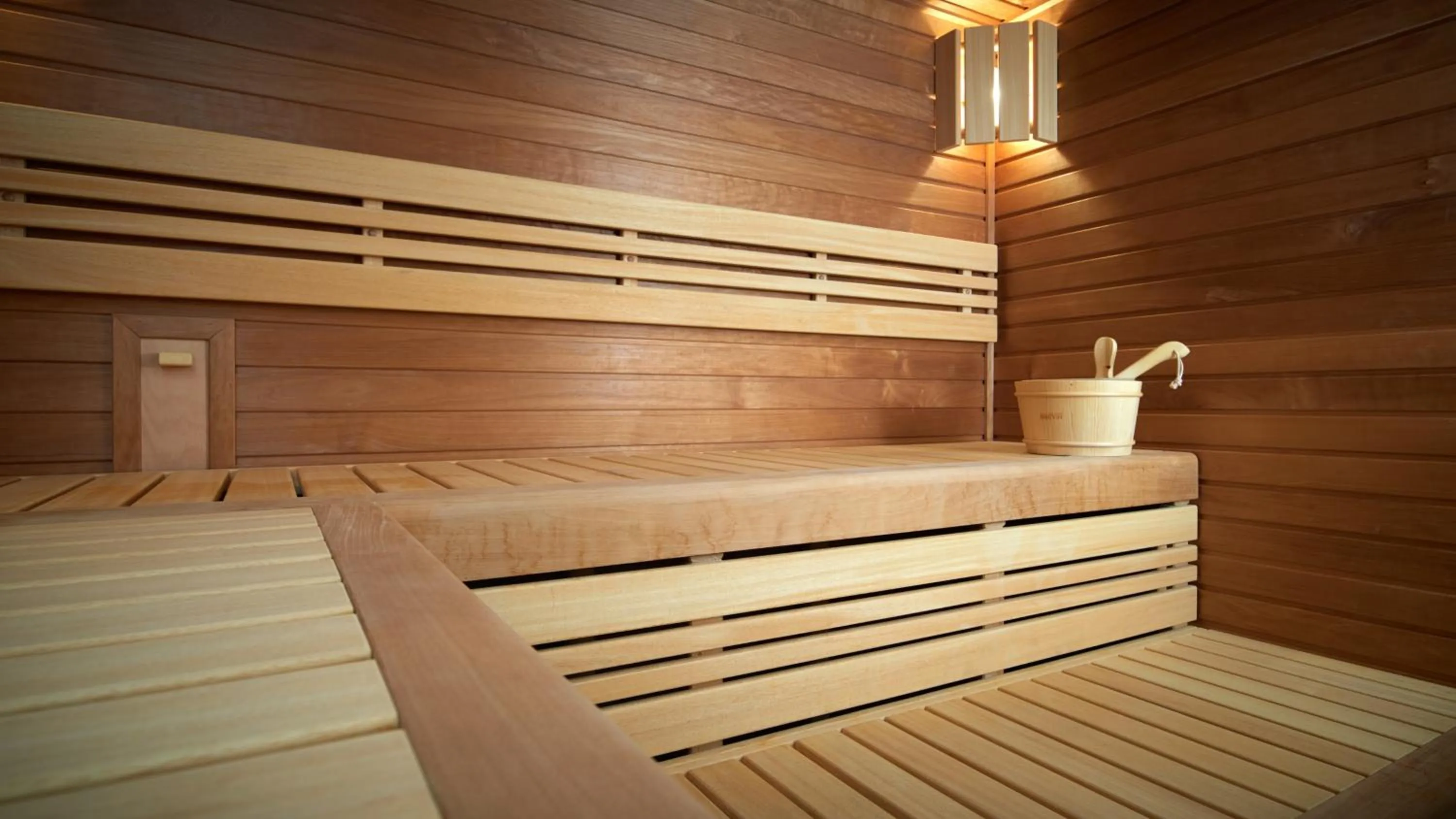 Sauna in OREA Resort Santon Brno