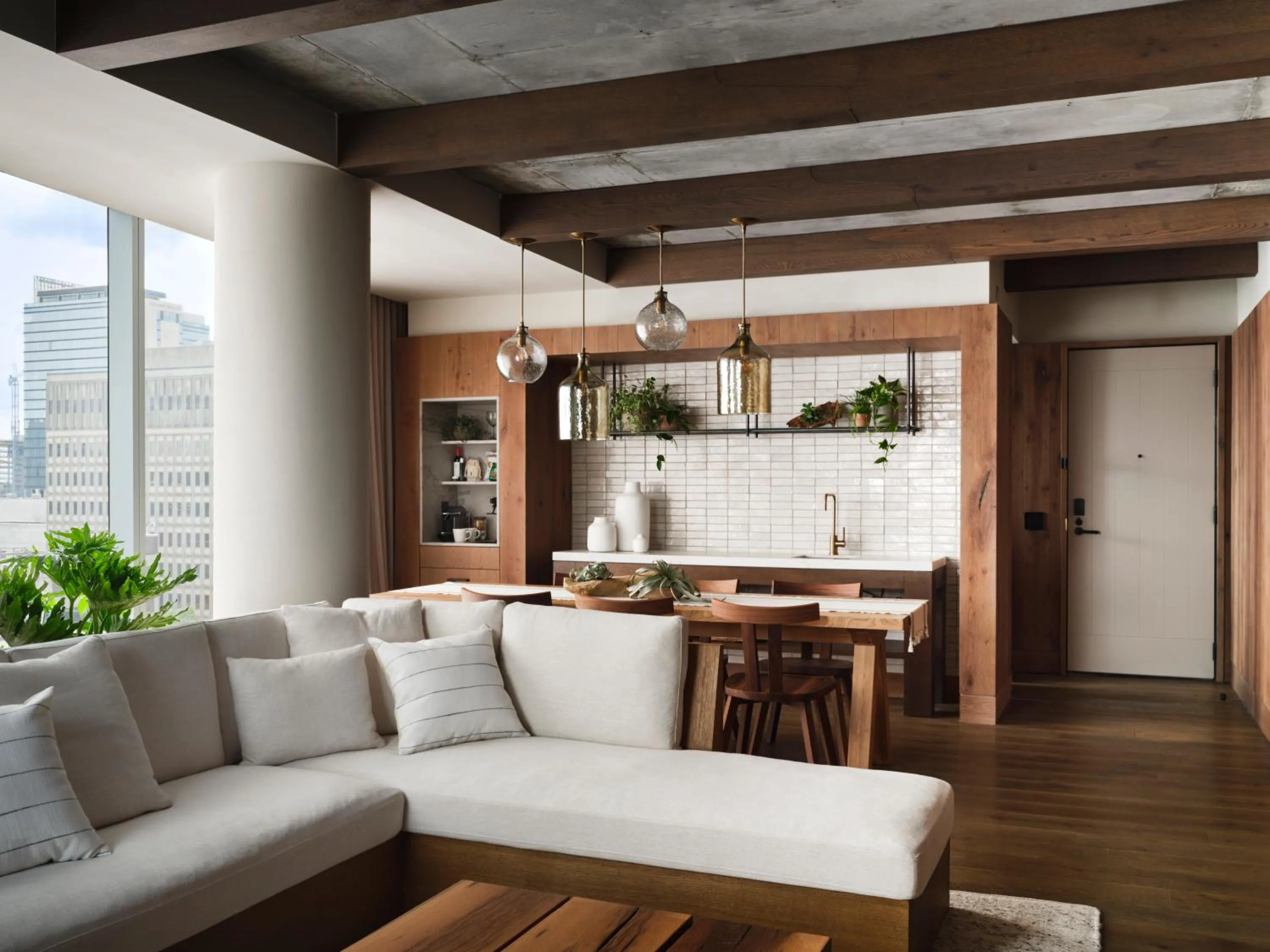 Living room in 1 Hotel Nashville