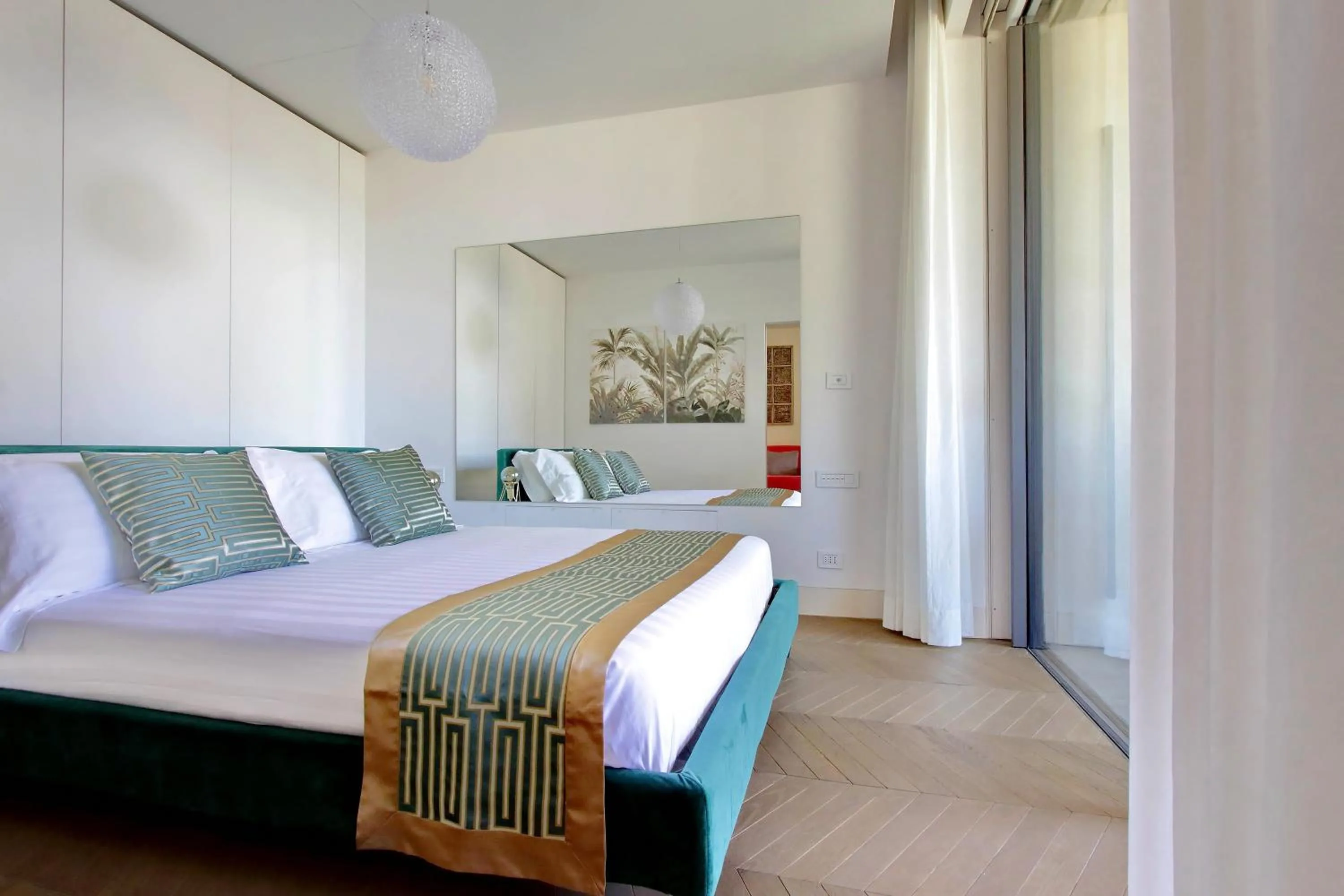 Bedroom, Bed in Luxury Domus Apartment 1
