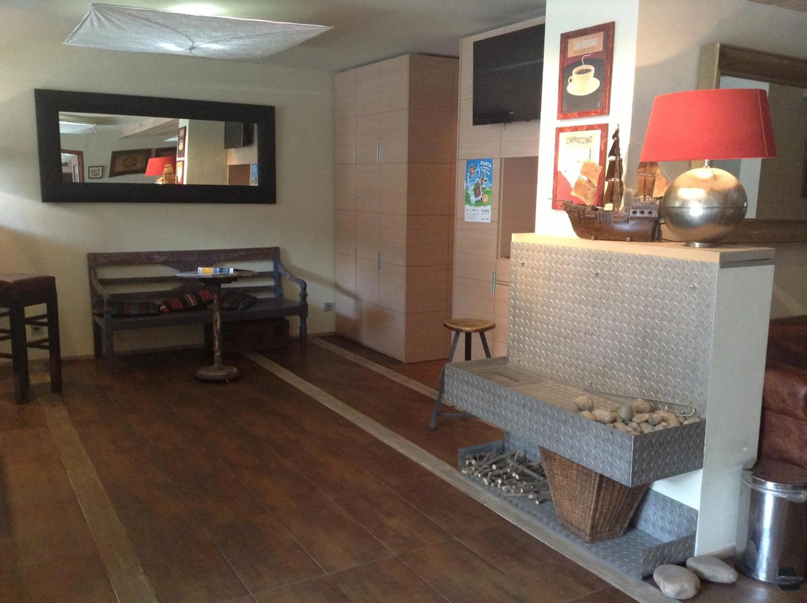 Lobby or reception in Hotel Krakonos