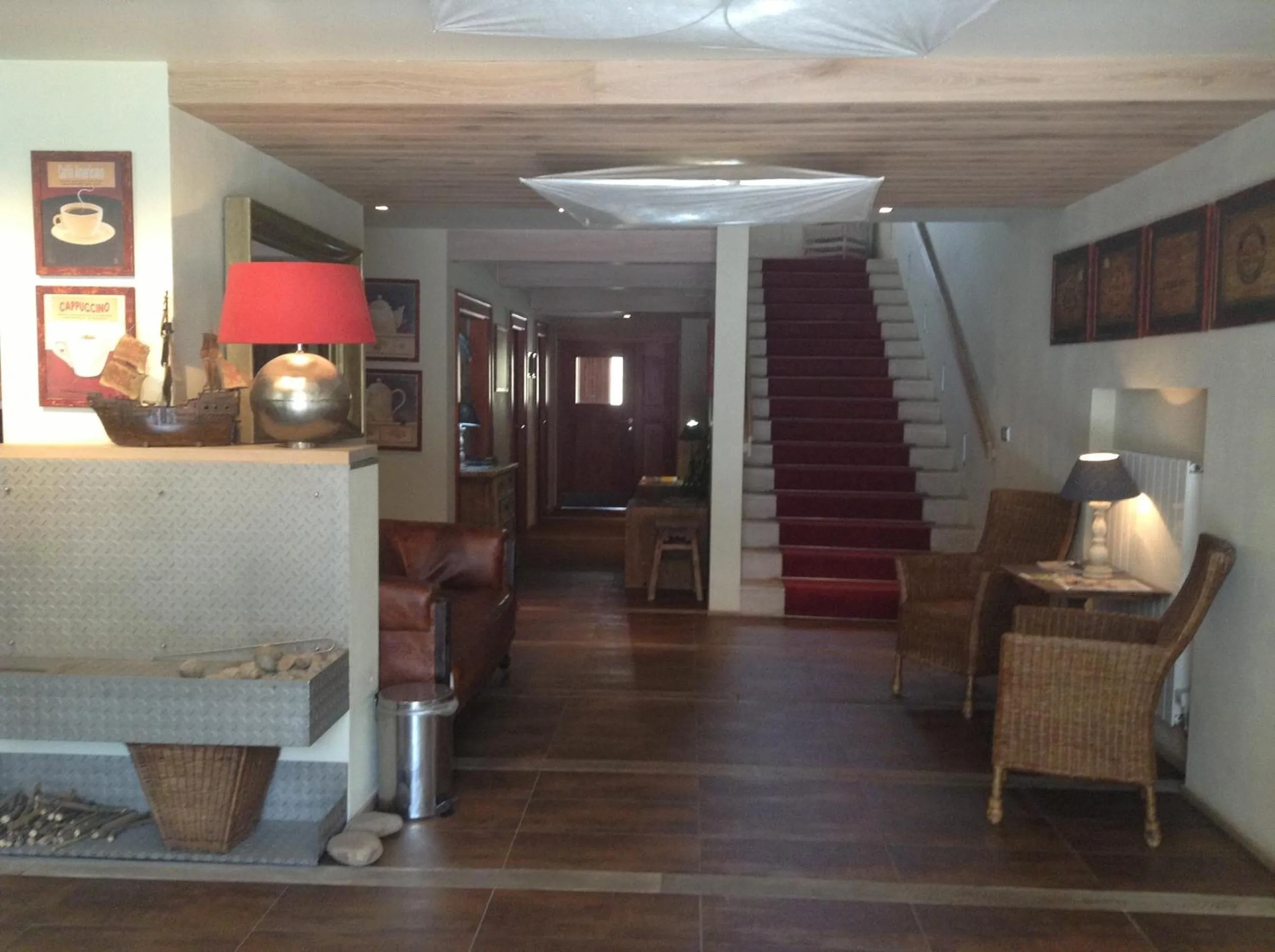 Lobby or reception in Hotel Krakonos