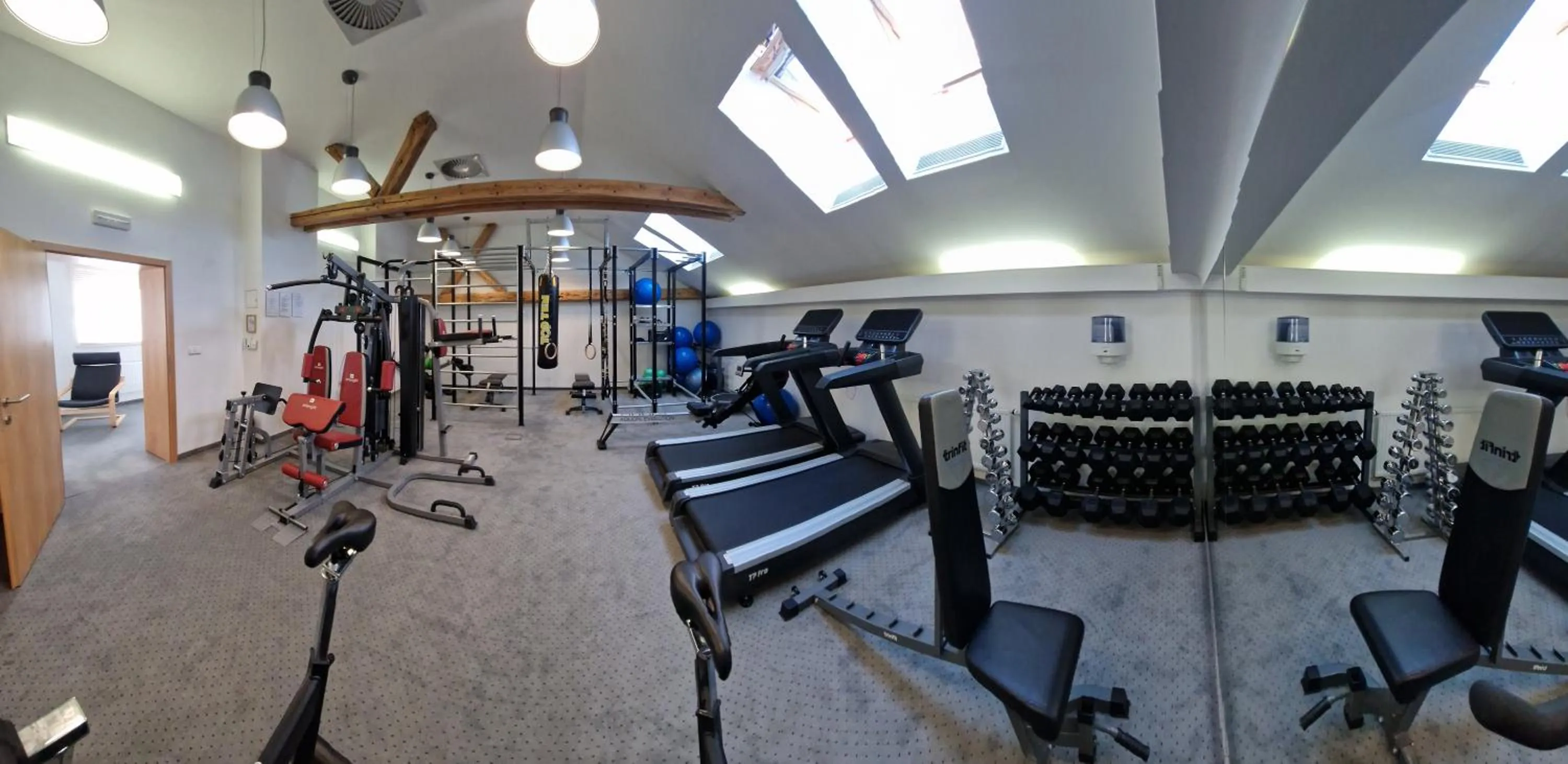 Fitness centre/facilities in Grandhotel Brno
