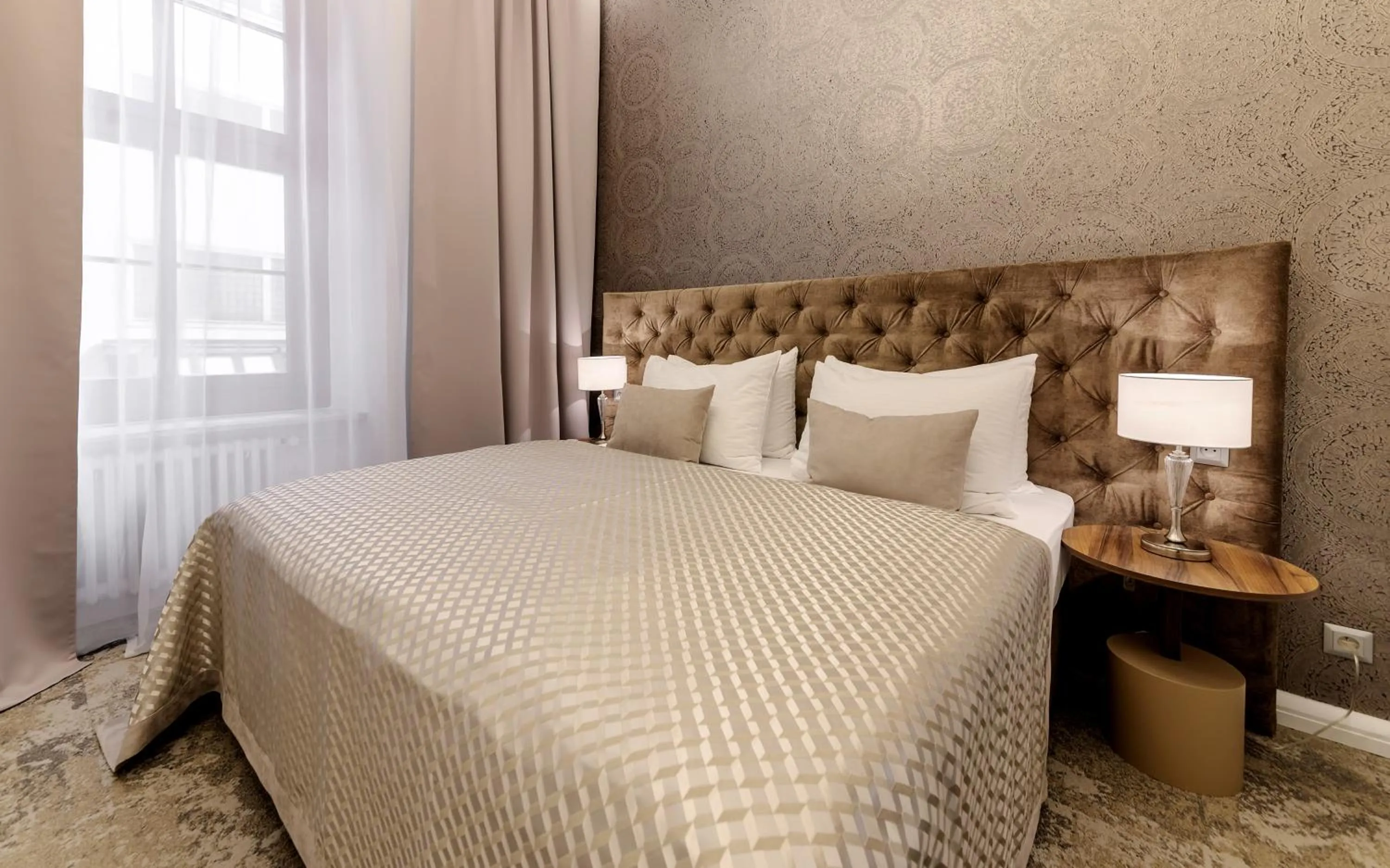 Bedroom, Bed in Grandhotel Brno