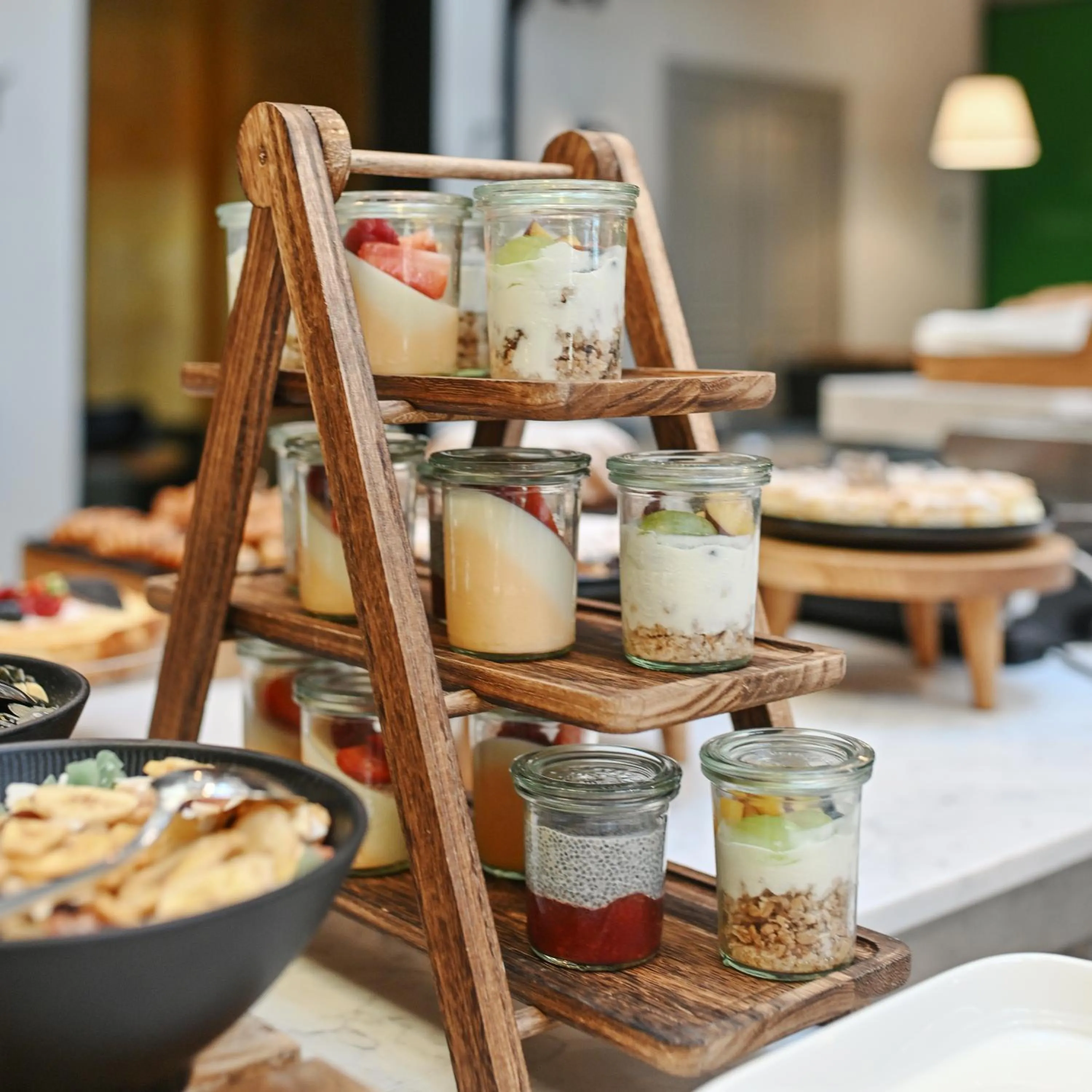 Buffet breakfast in Grandhotel Brno