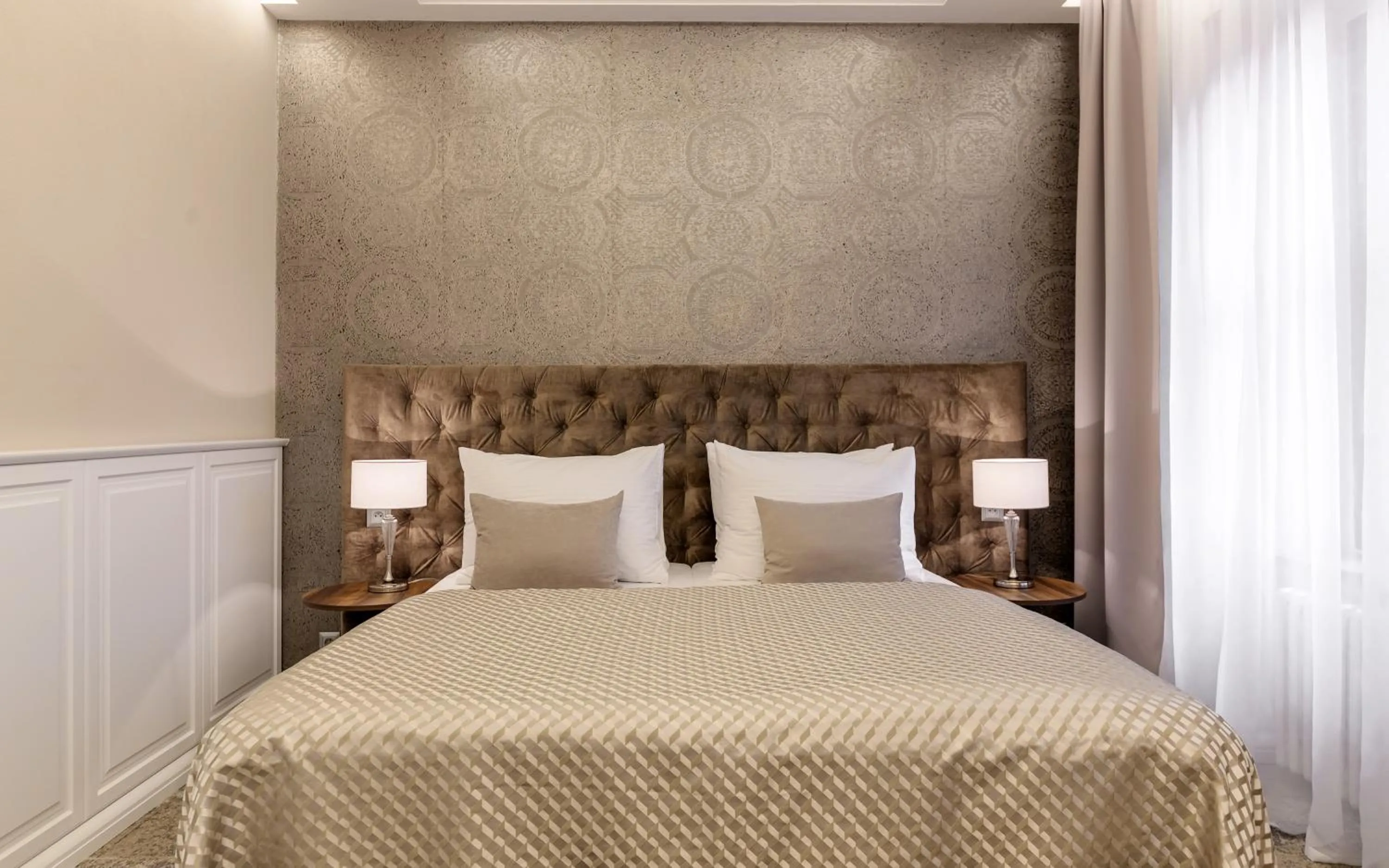 Bedroom, Bed in Grandhotel Brno