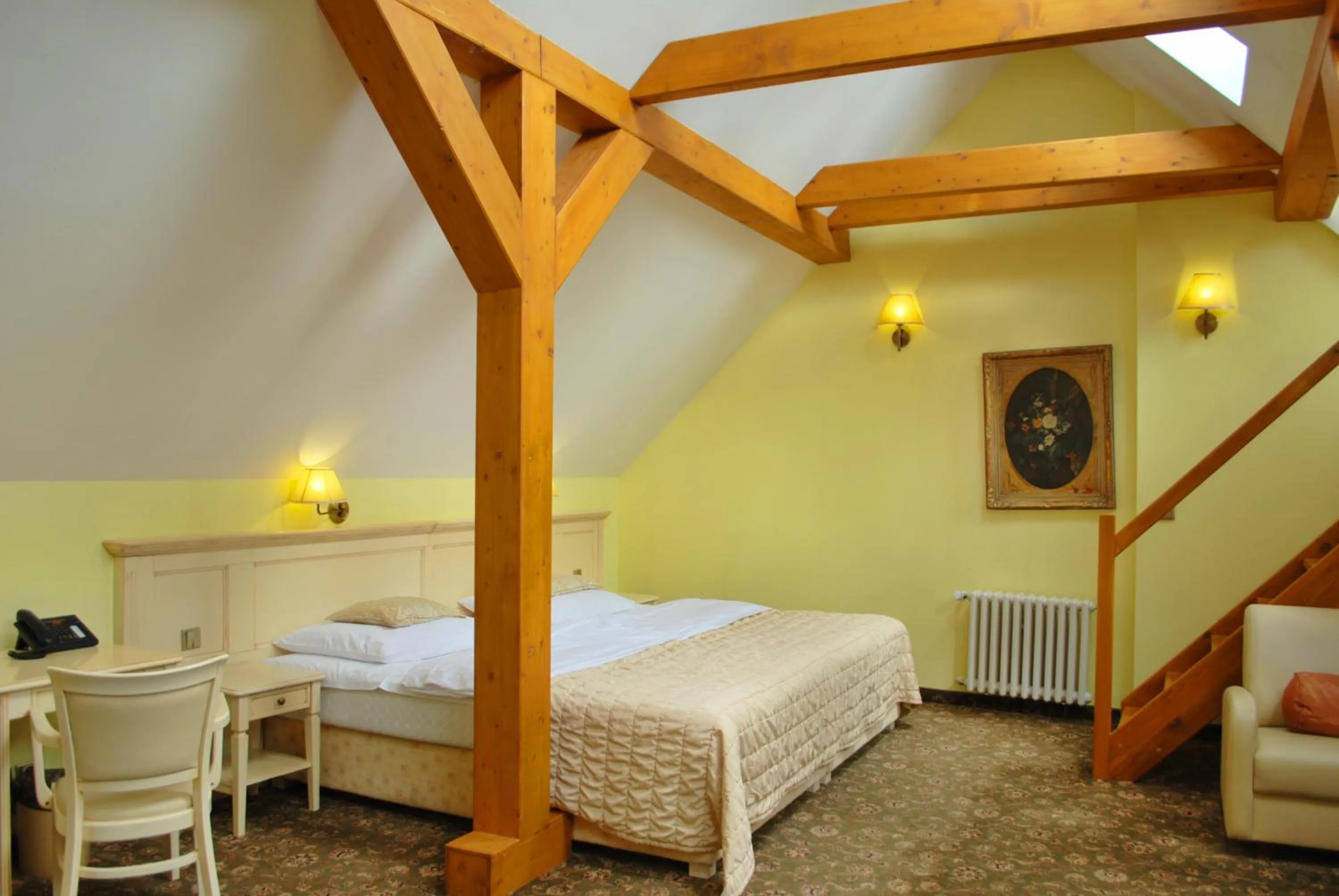 Bedroom, Bed in Hotel Metamorphis