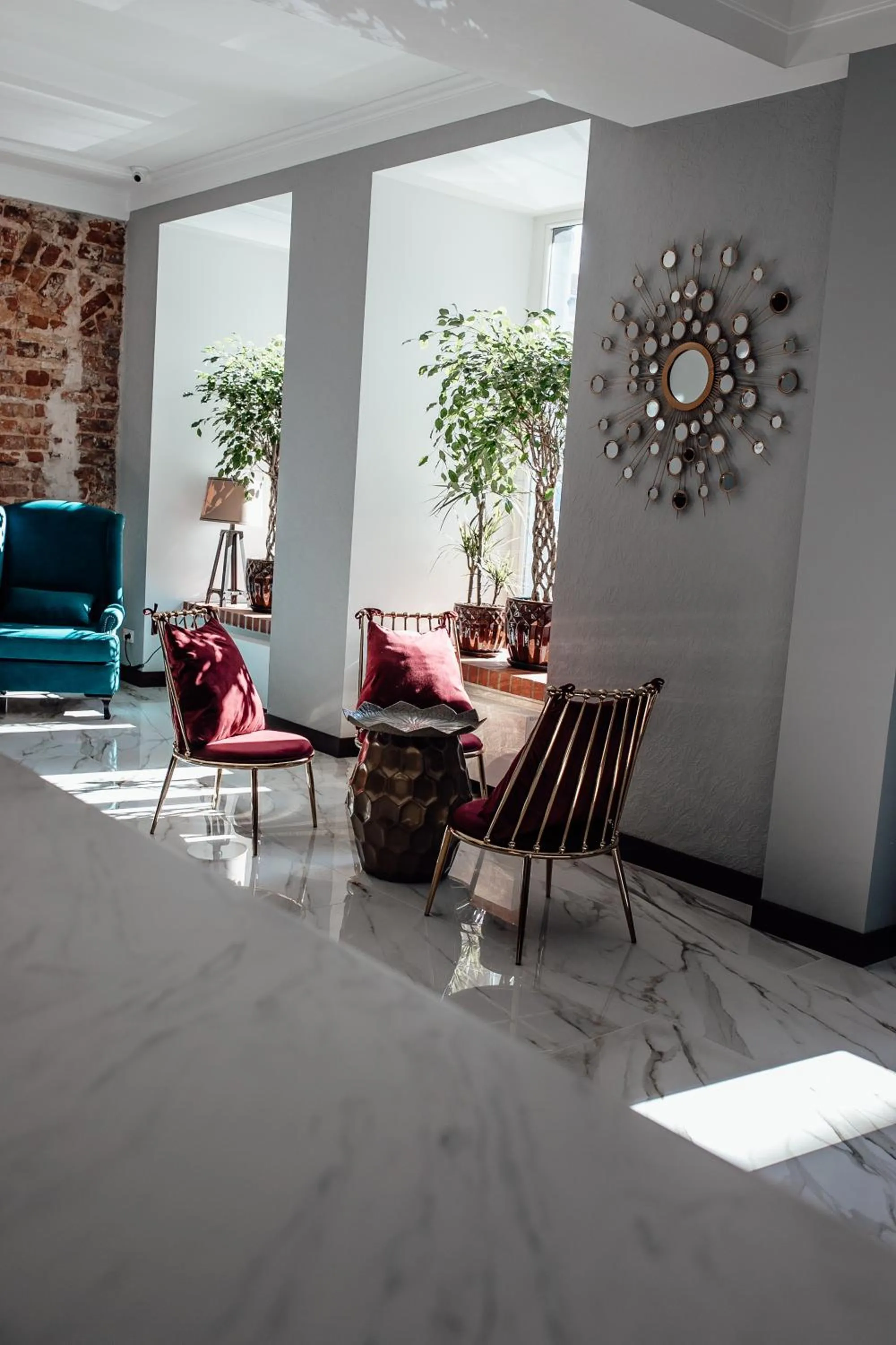 Lobby or reception in Old Riga Plaza Hotel