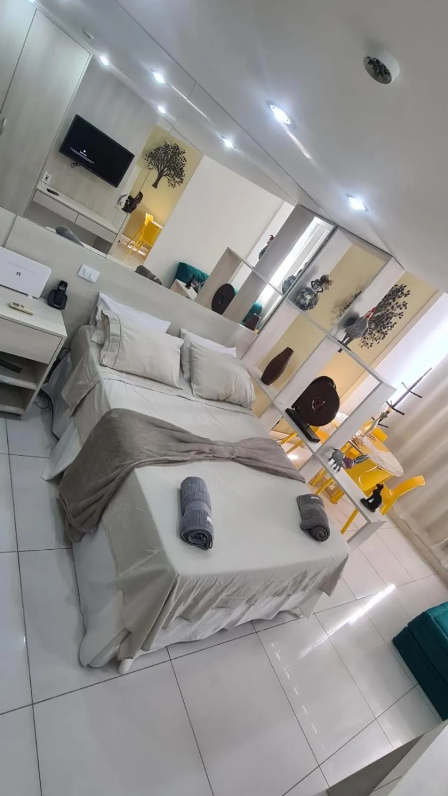 Bed in Flat Sol Victoria Marina Vista Mar