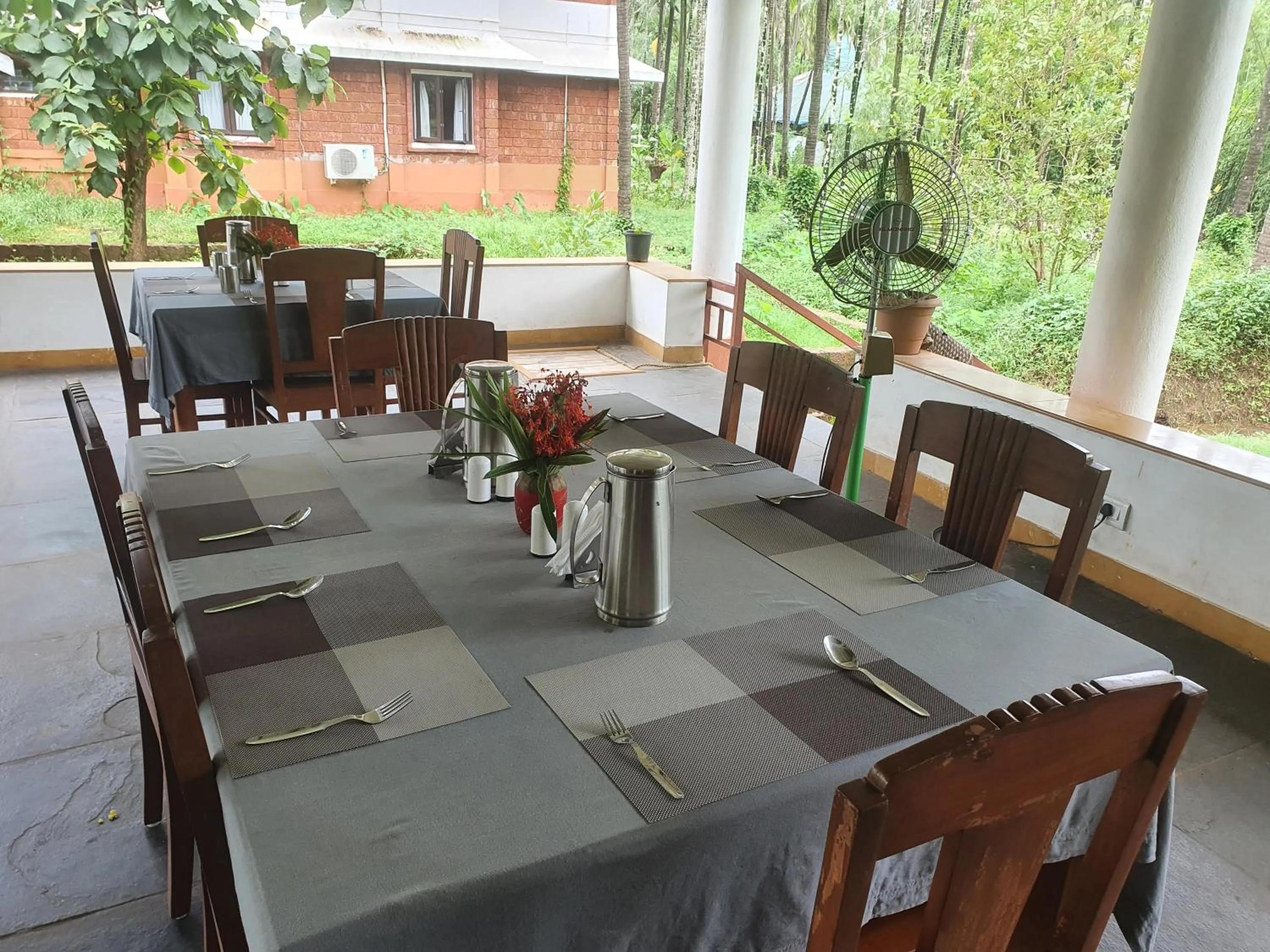 Dining area in Sarth Ayurveda Retreat and Wellness Centre