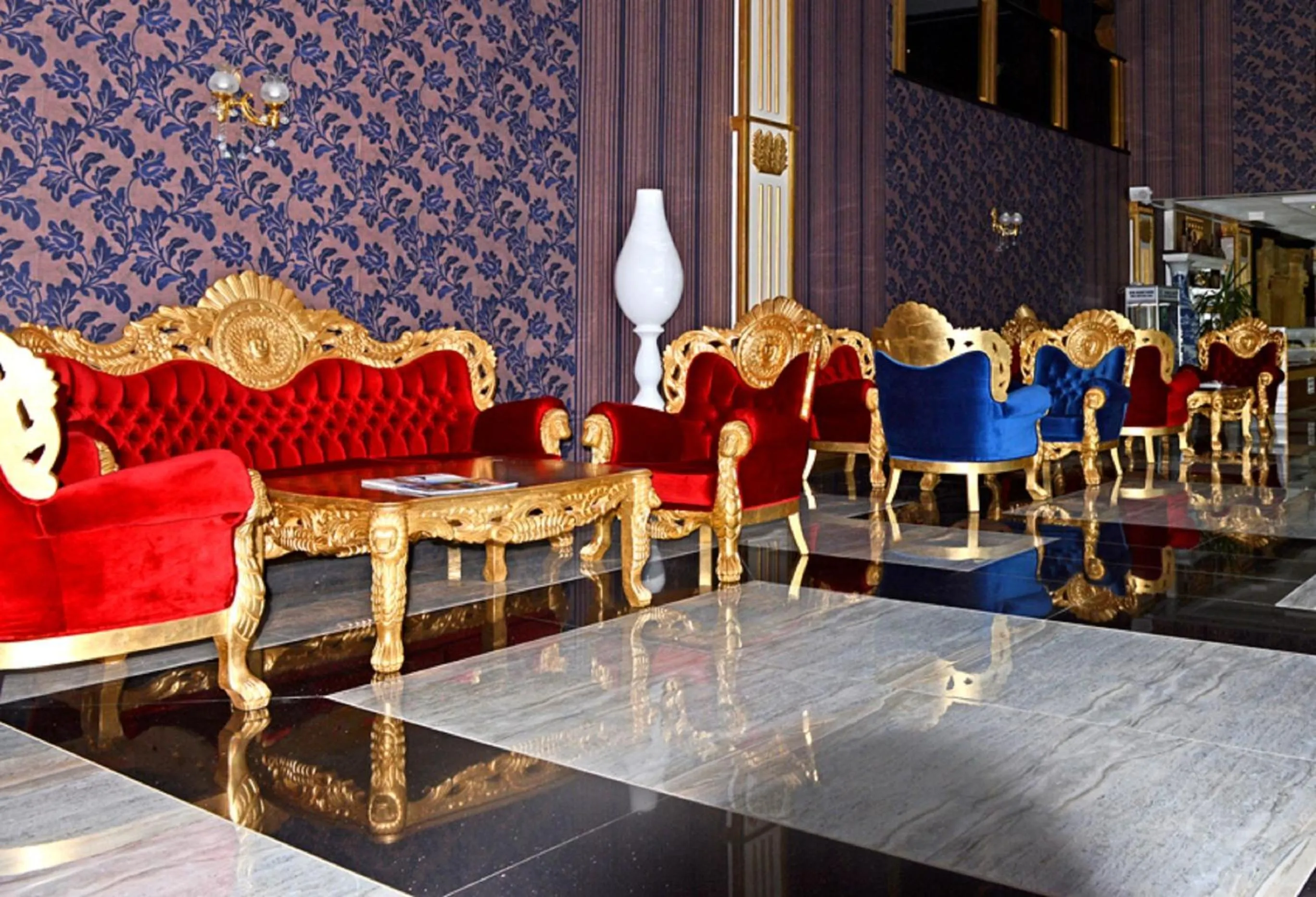 Lobby or reception in Grand Amisos Hotel