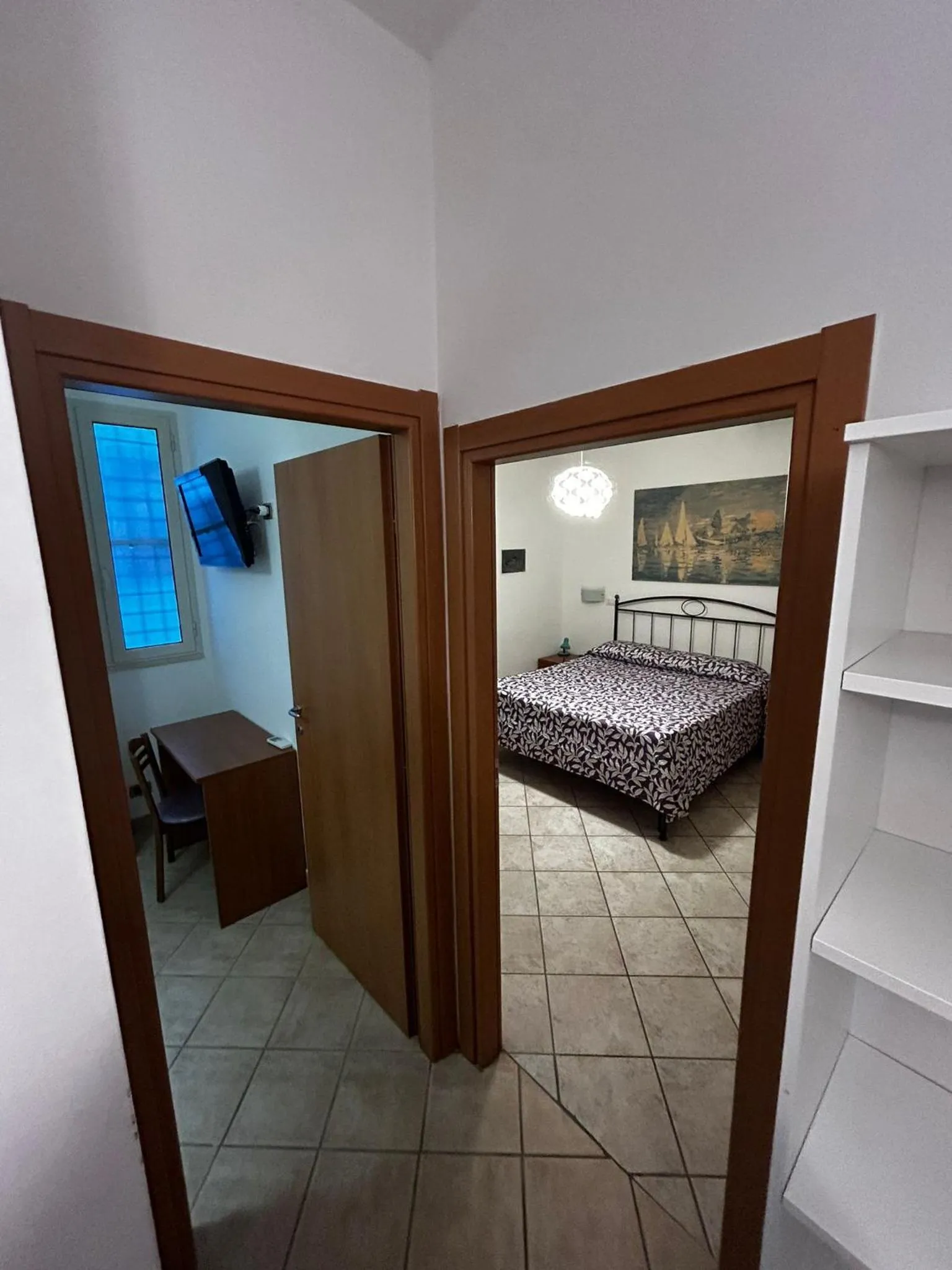 Bed in Hotel La Rosa Dei Venti