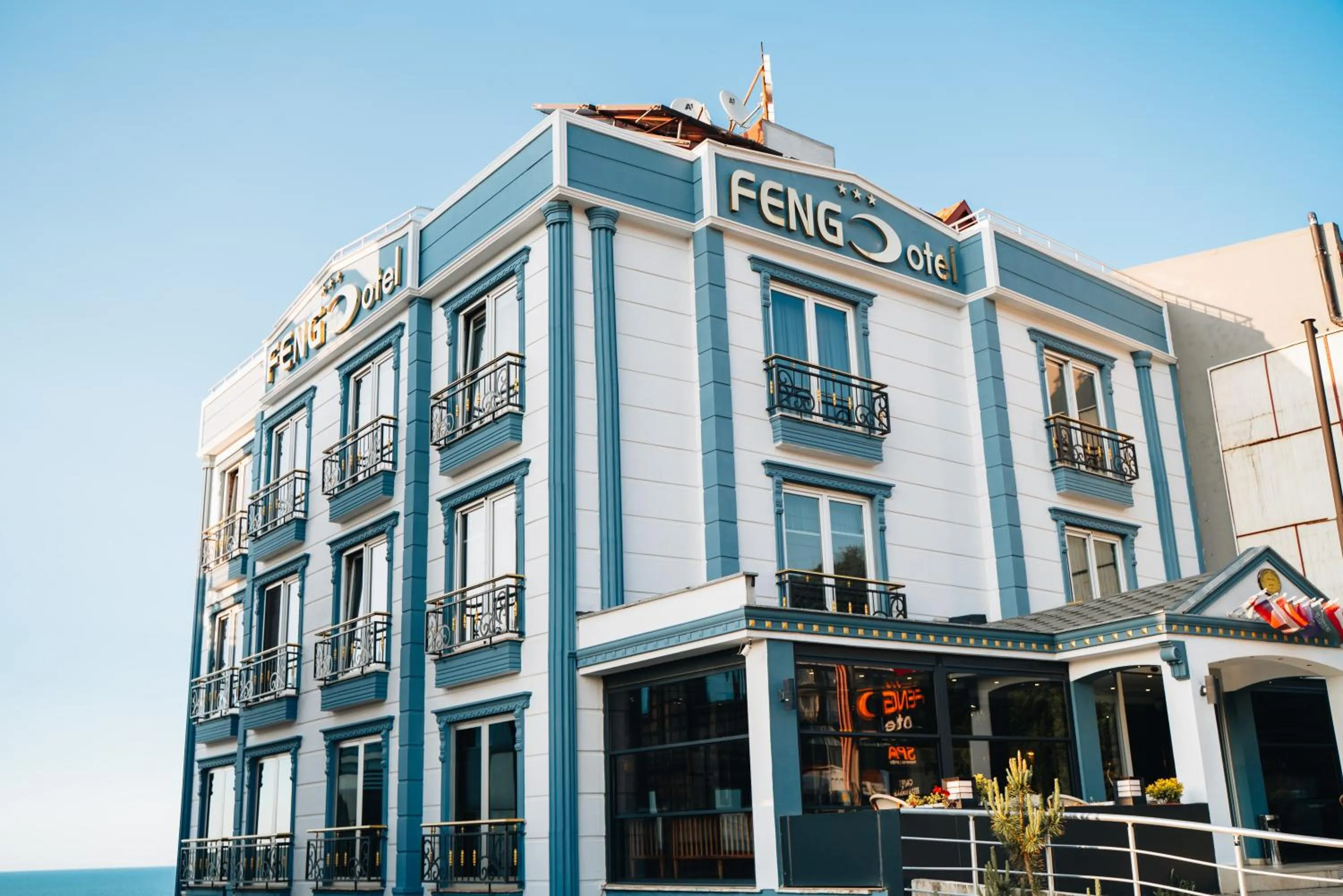 Facade/entrance in Fengo Hotel & Spa