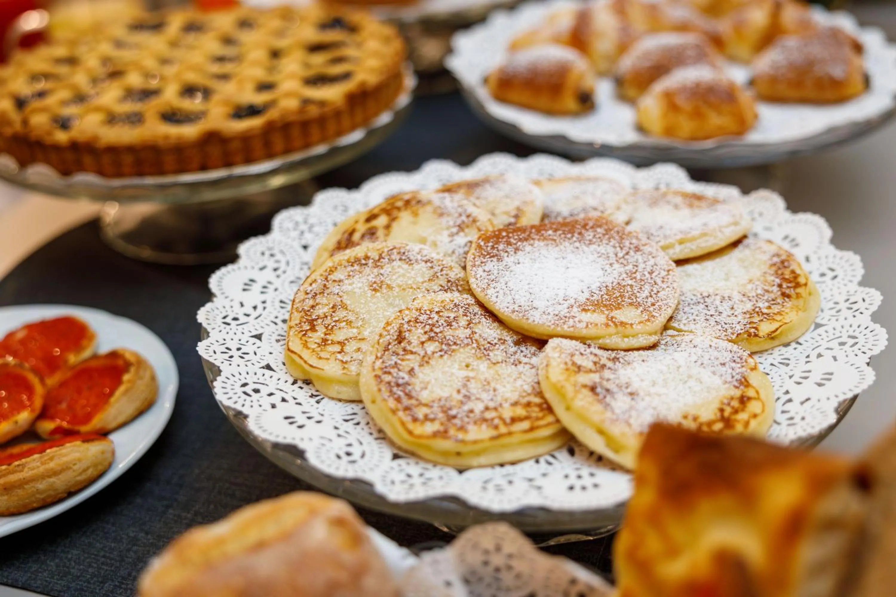 Buffet breakfast in V Collection Piazza Farnese Luxury Suites