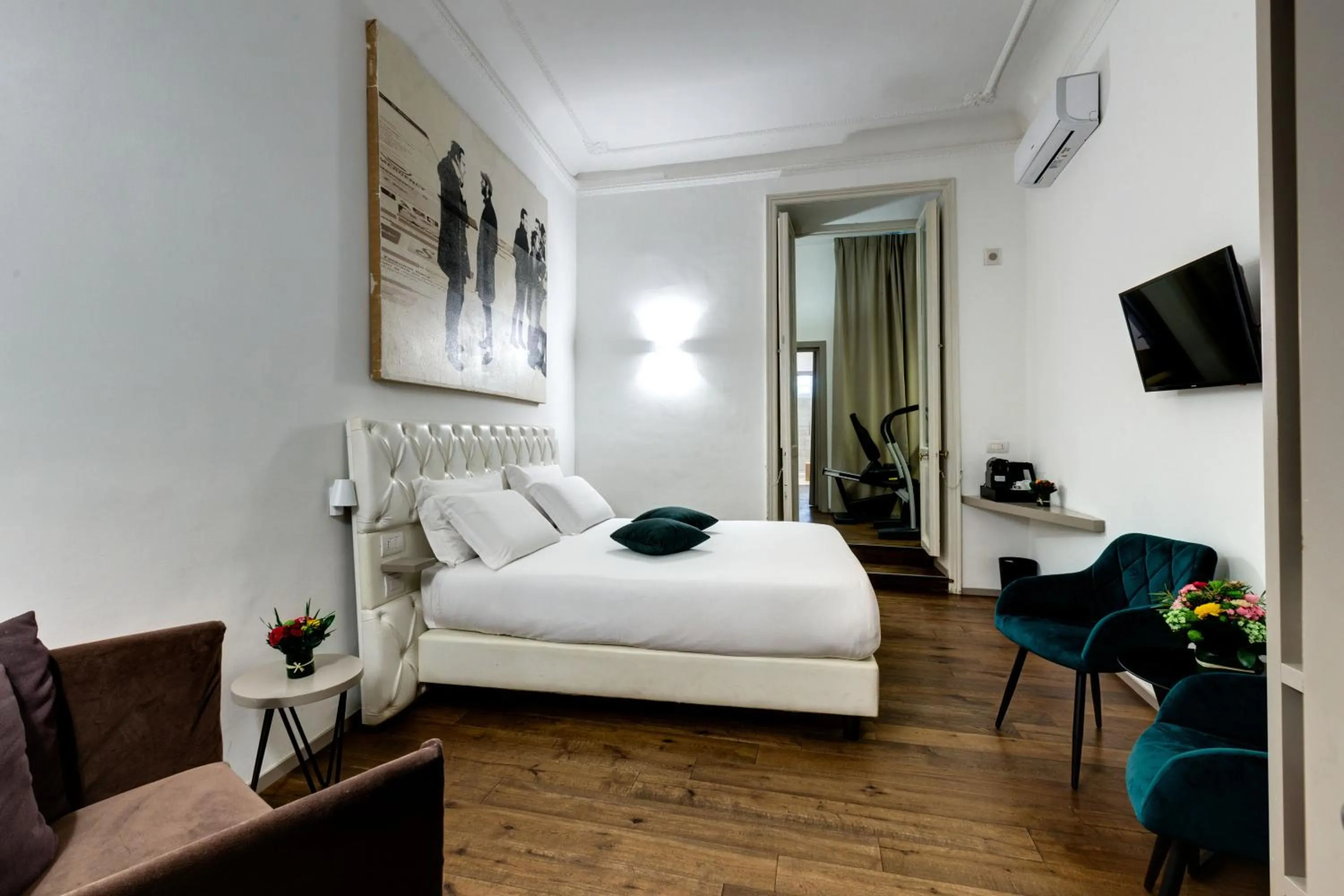 Bedroom, Bed in V Collection Piazza Farnese Luxury Suites