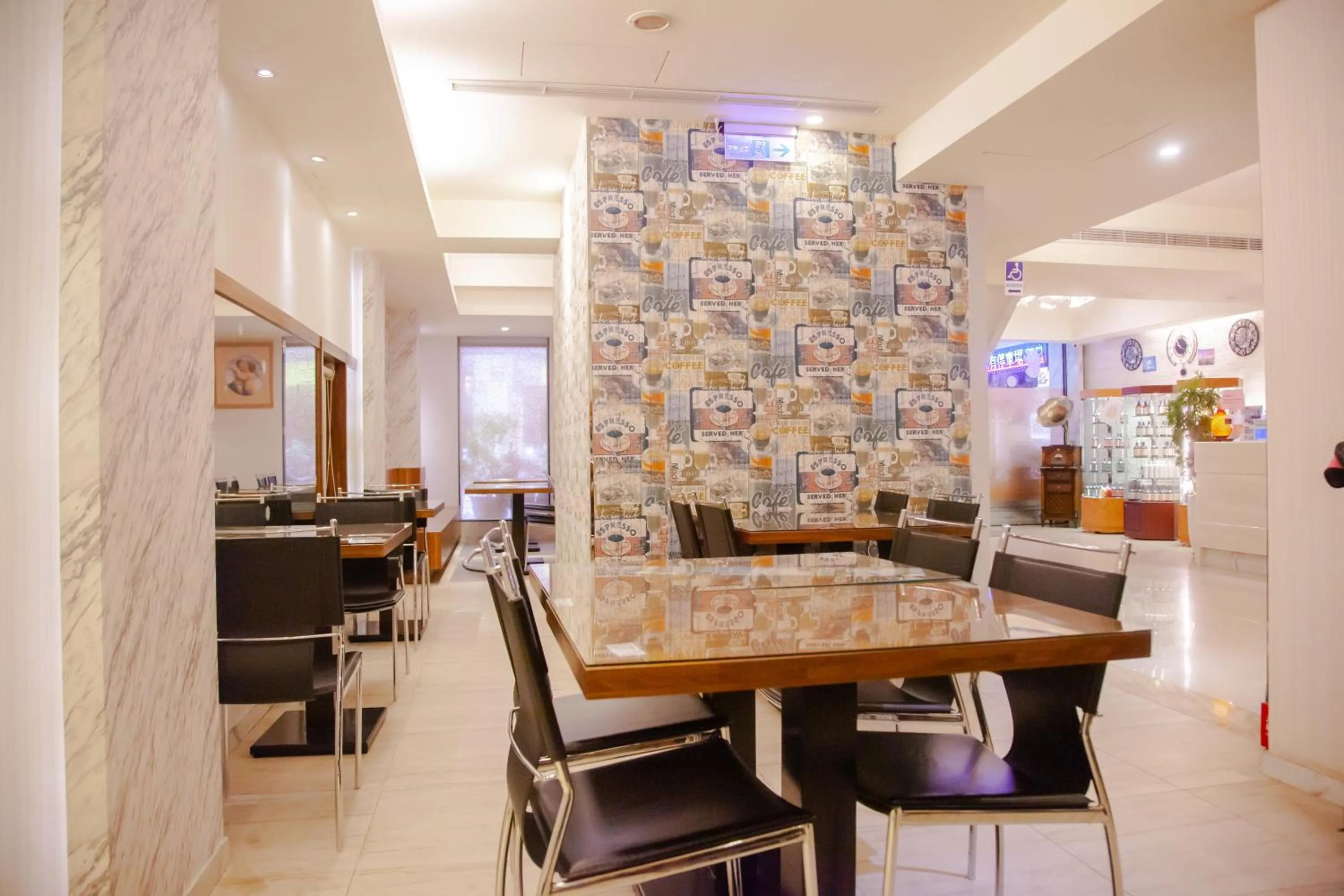 Dining area in E-Coast Star Hotel