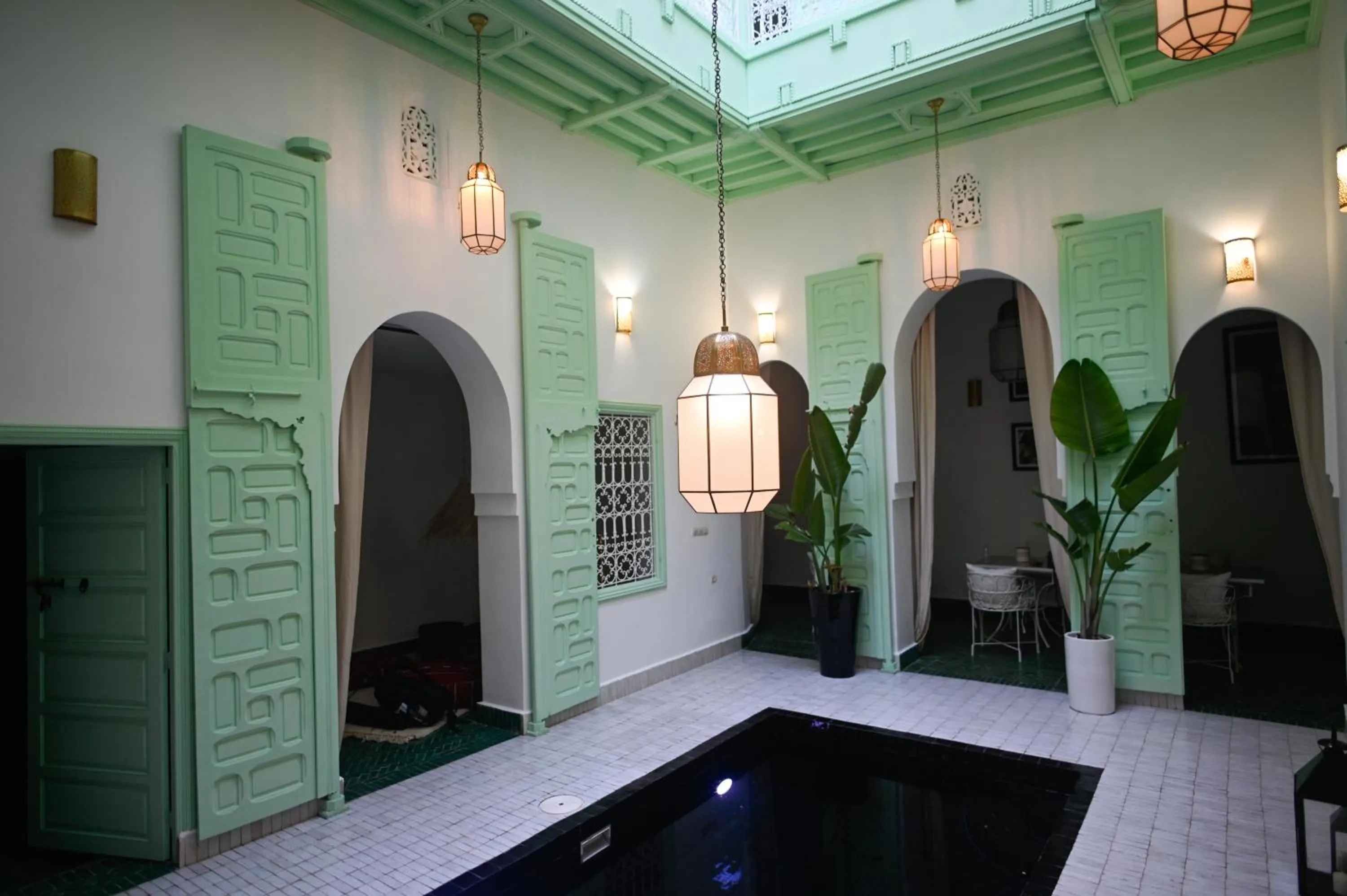 Patio in Riad Dar Rabiaa