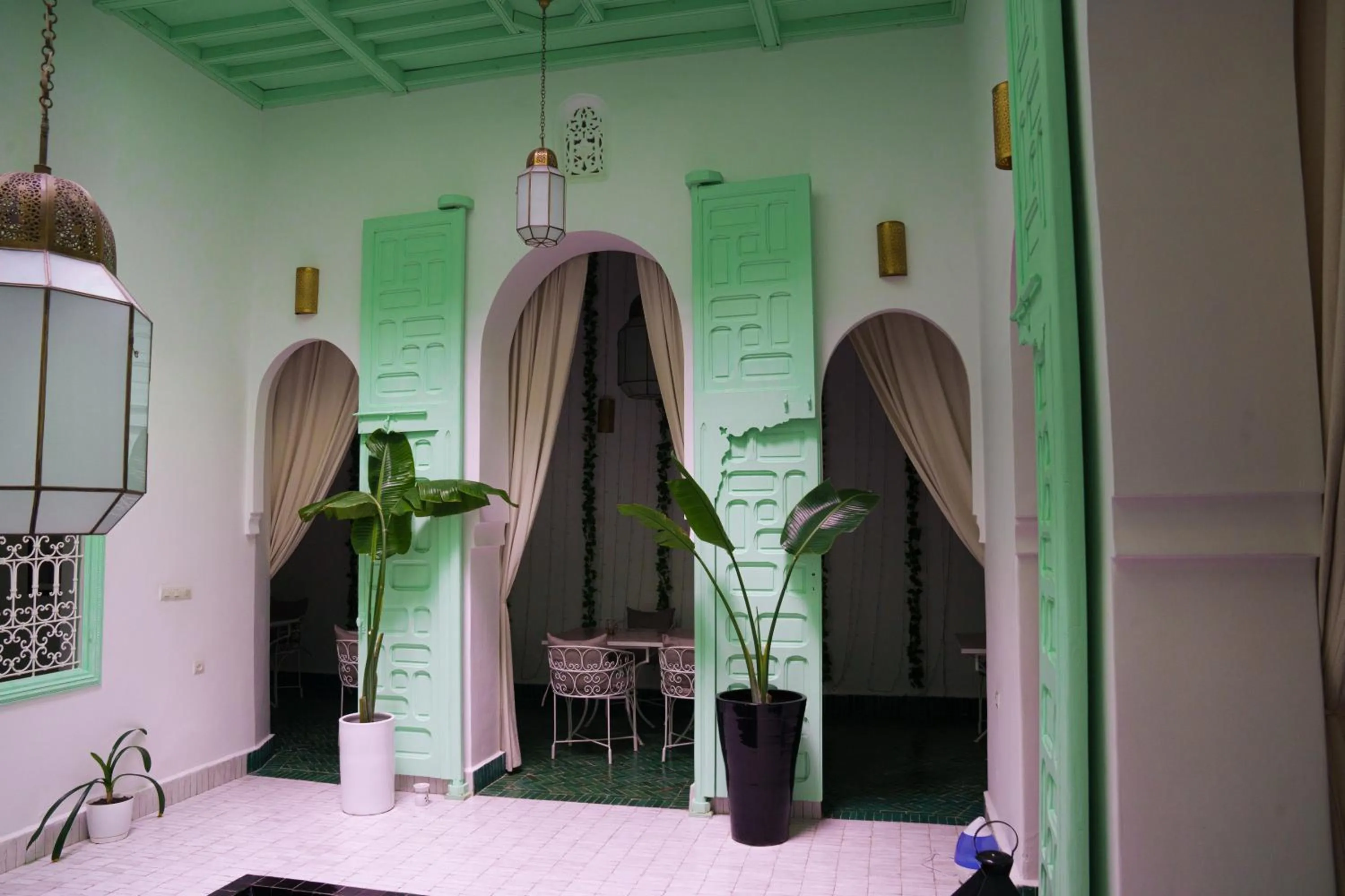 Dining area in Riad Dar Rabiaa