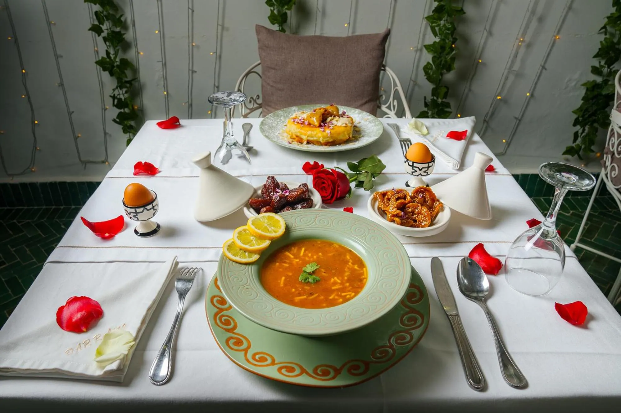 Dinner in Riad Dar Rabiaa