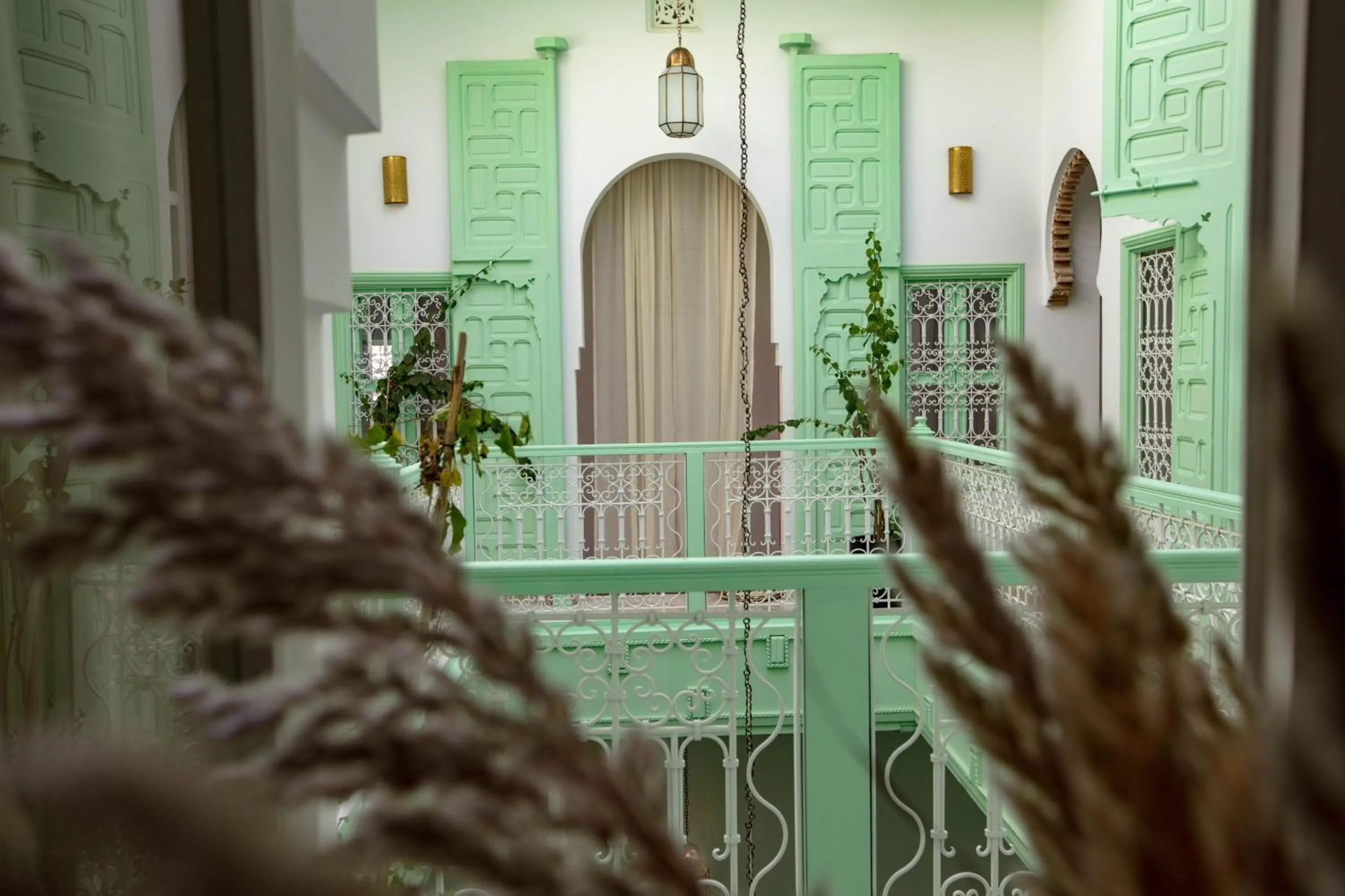 Balcony/Terrace in Riad Dar Rabiaa
