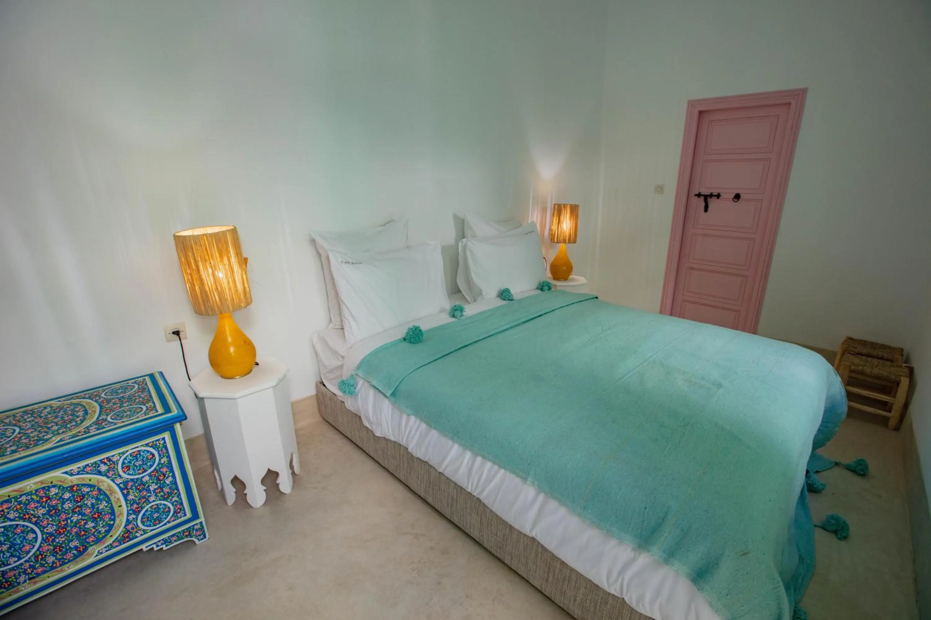 Photo of the whole room, Bed in Riad Dar Rabiaa