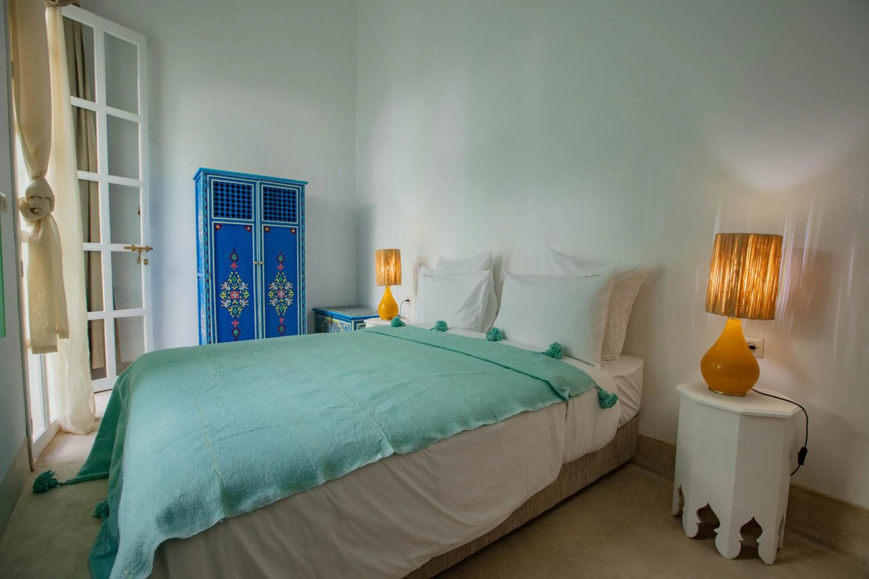 Bed in Riad Dar Rabiaa