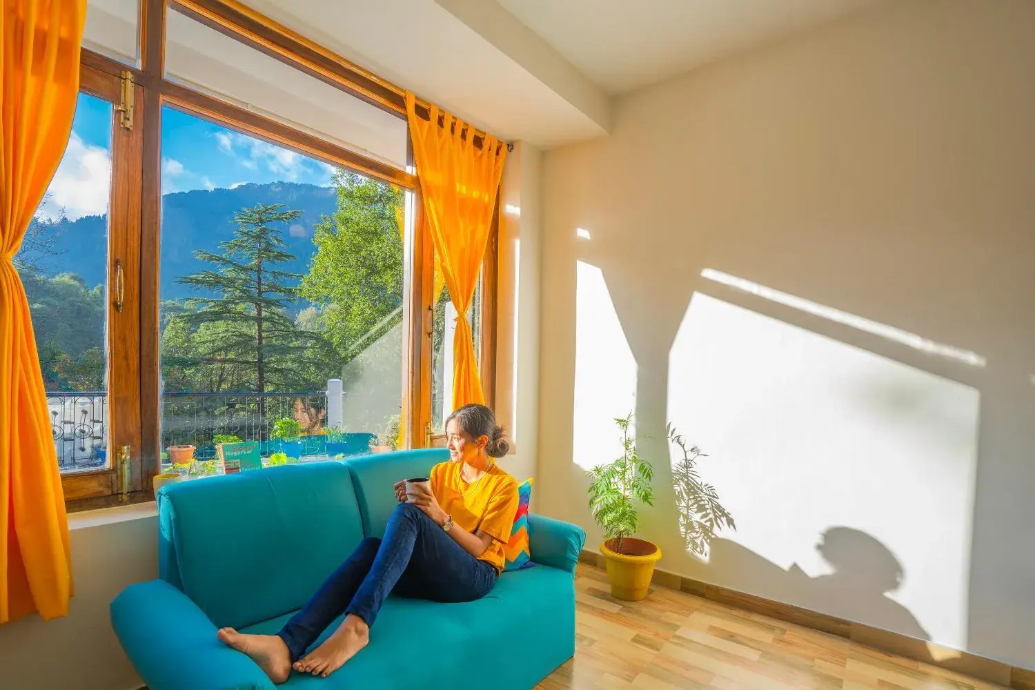 View (from property/room) in goSTOPS Nainital View (from property/room) in goSTOPS Nainital