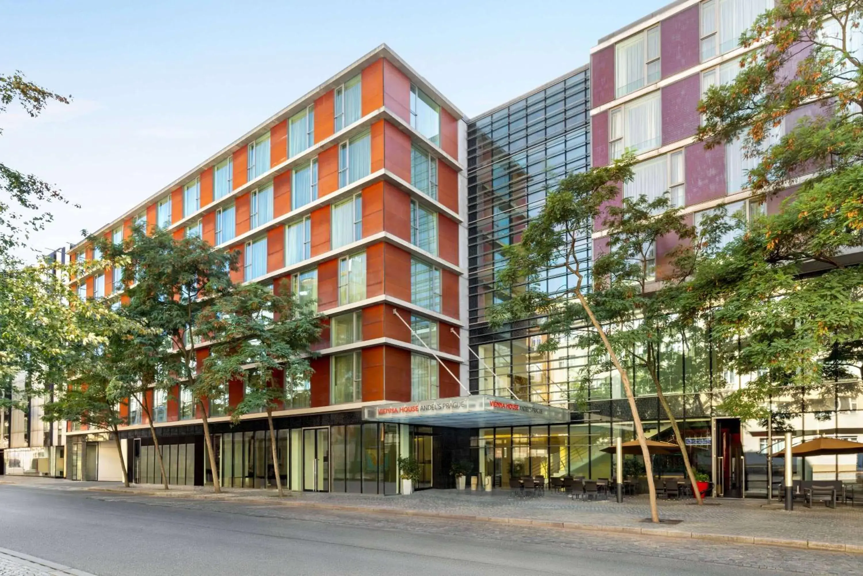 Property building in Vienna House by Wyndham Andel's Prague Property building in Vienna House by Wyndham Andel's Prague